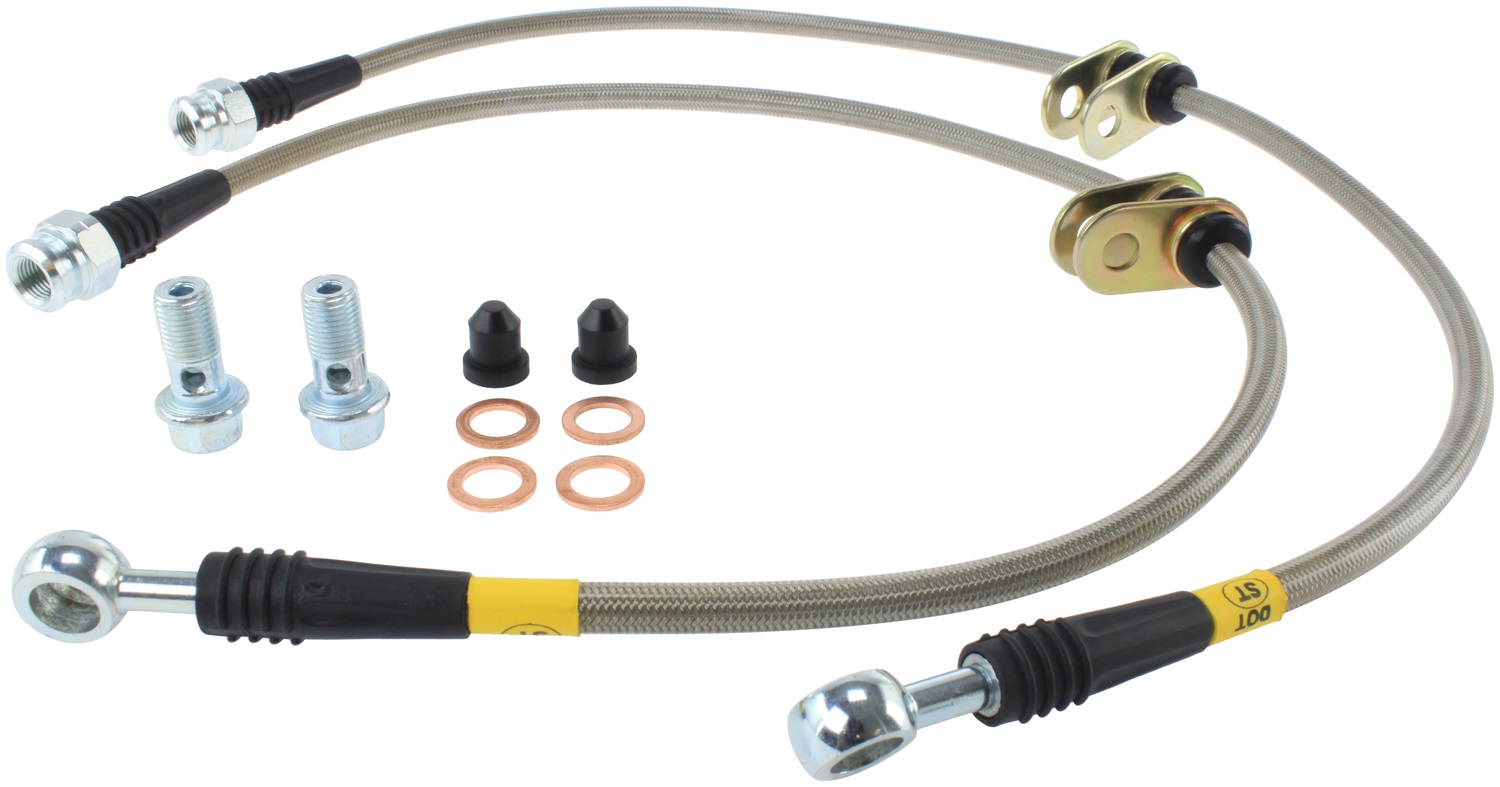 StopTech 950.40008 Stainless Steel Hose Set Fits 00-05 S2000