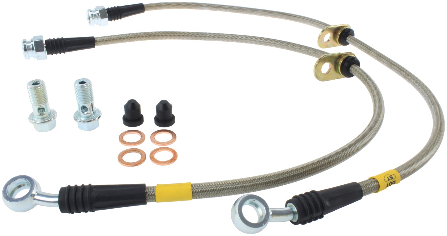 StopTech 950.40009 Stainless Steel Hose Set Fits 02-05 Civic