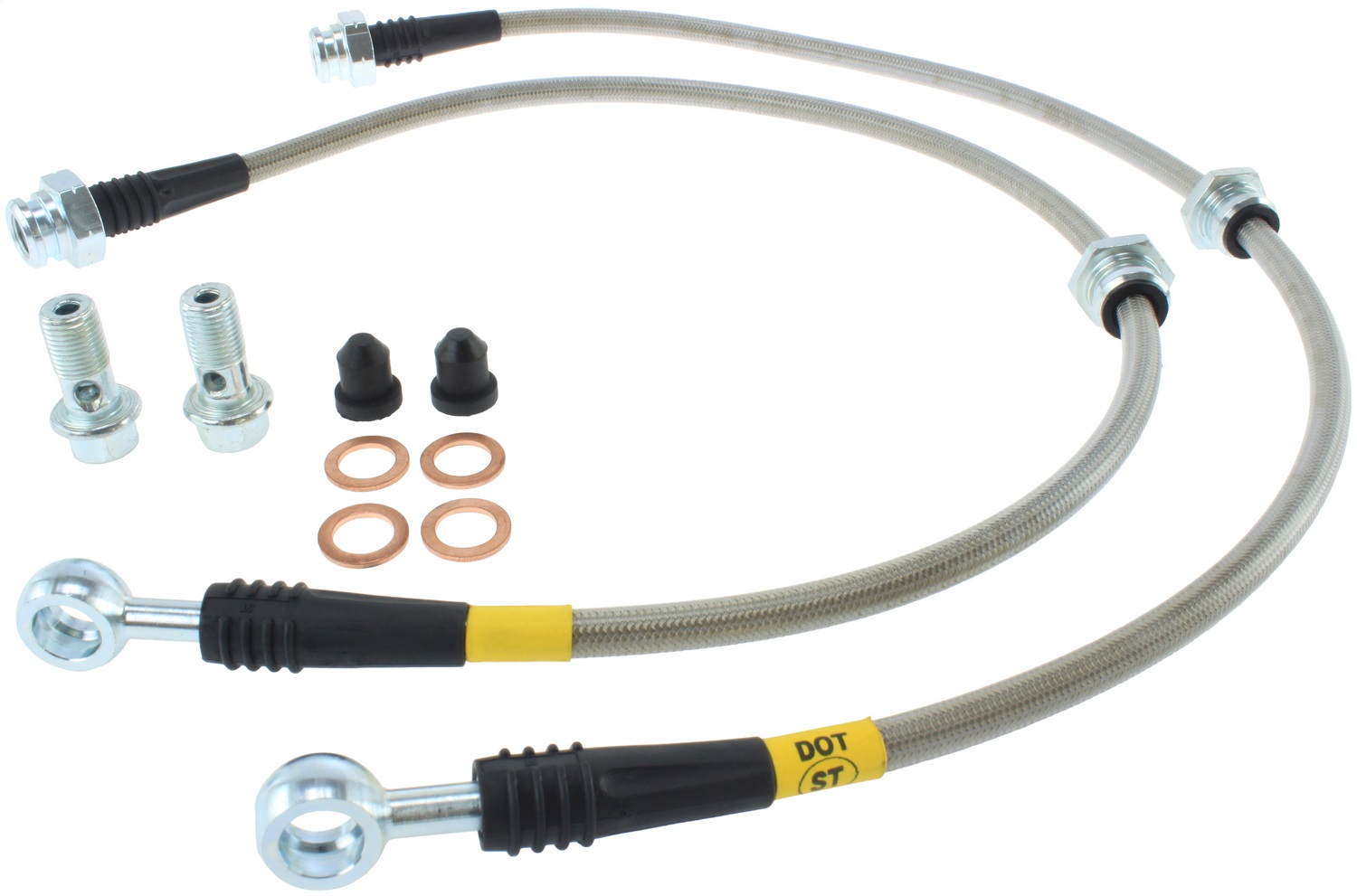 StopTech 950.42505 Stainless Steel Hose Set Fits 00-06 Sentra