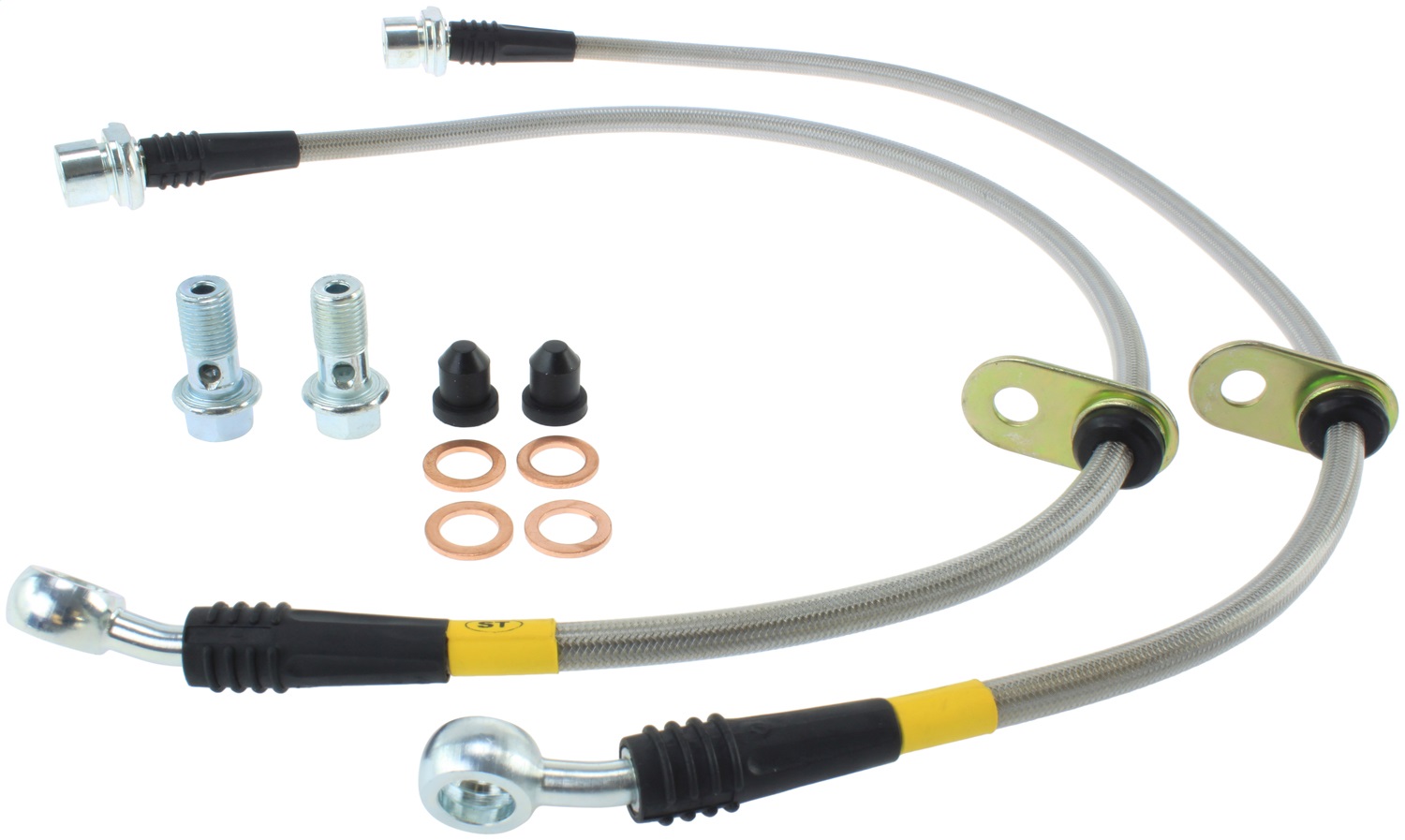 StopTech 950.44014 Stainless Steel Hose Set Fits 95-04 Tacoma