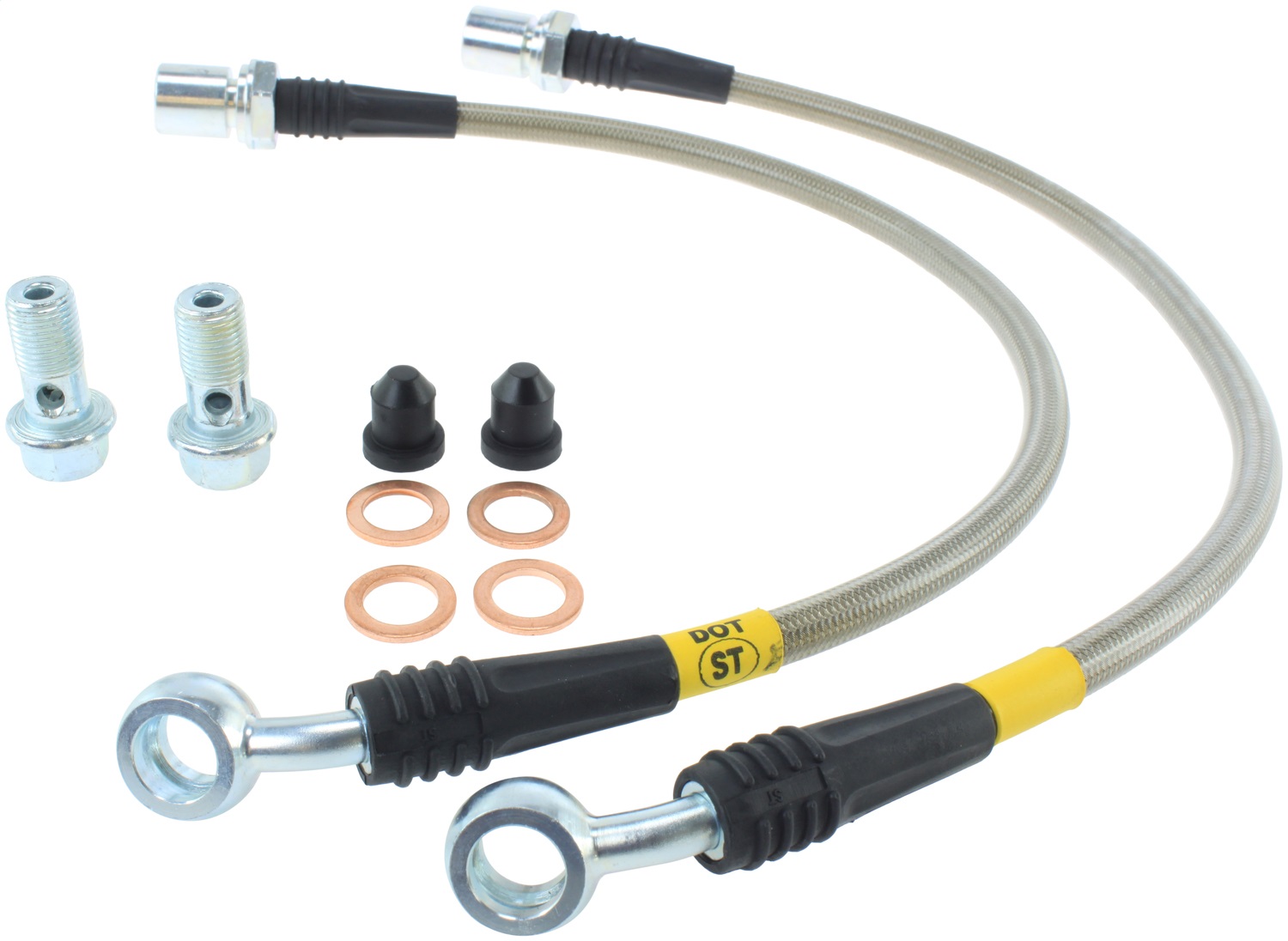 StopTech 950.44502 Stainless Steel Hose Set Fits 95-06 LS400 LS430