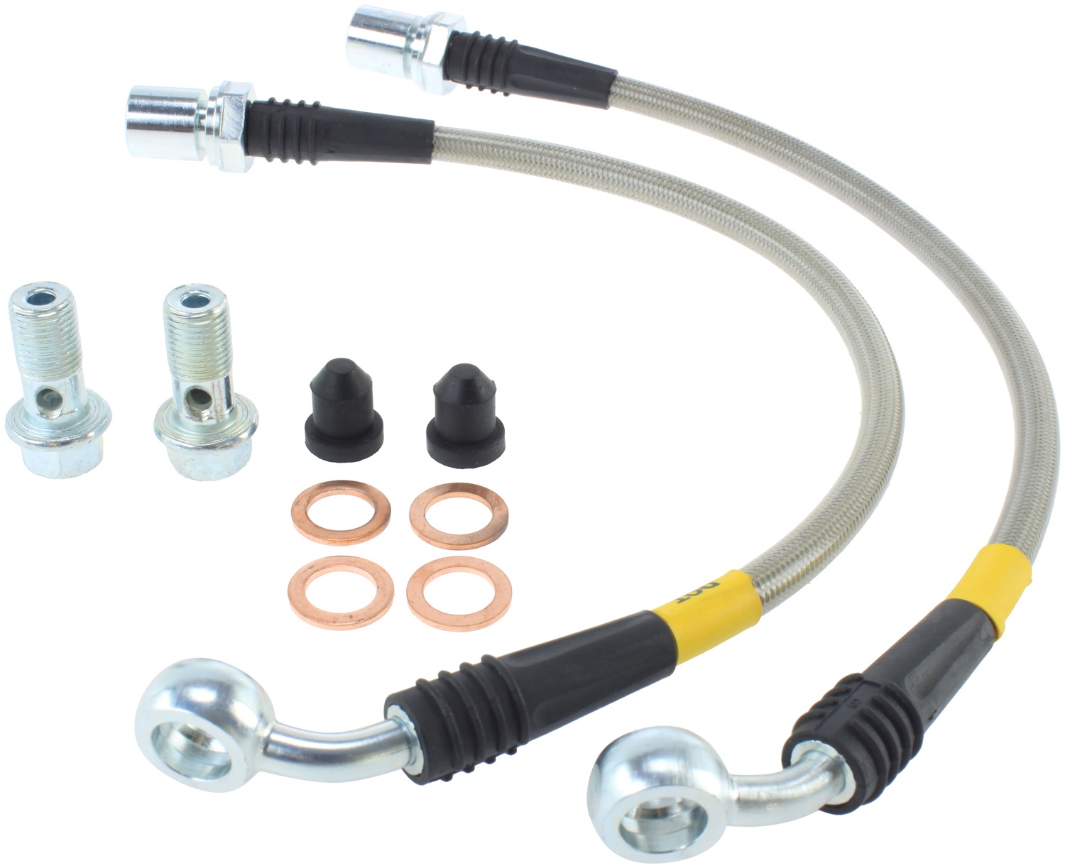 StopTech 950.44506 Stainless Steel Hose Set Fits 92-00 SC300 SC400 Supra