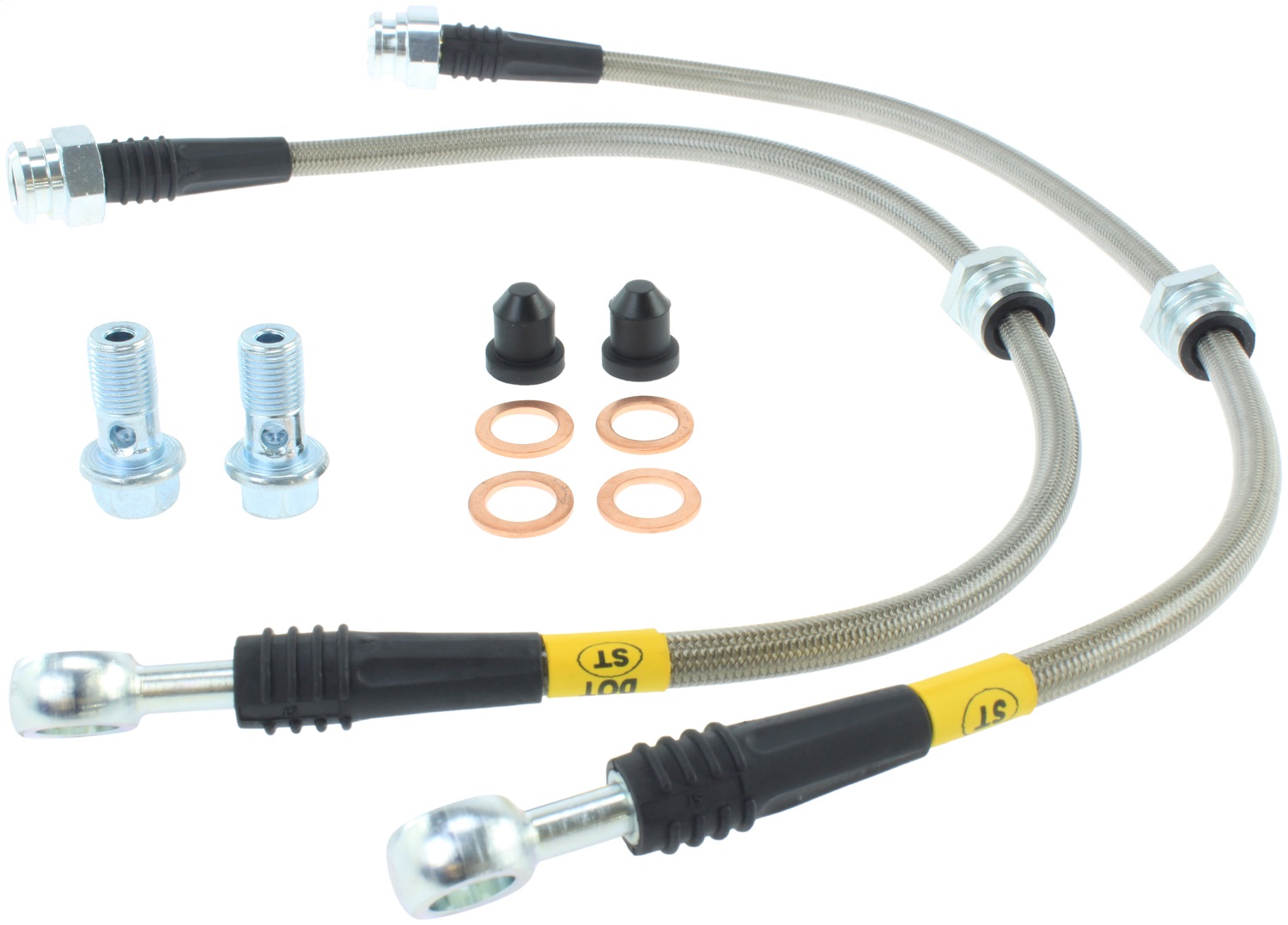 StopTech 950.45002 Stainless Steel Hose Set Fits 99-03 Protege Protege5