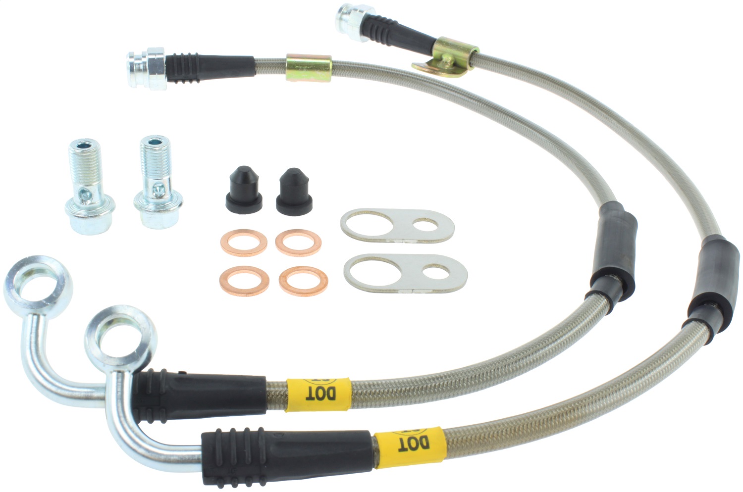 StopTech 950.45011 Stainless Steel Hose Set Fits 16-20 MX-5 Miata MX5 Miata
