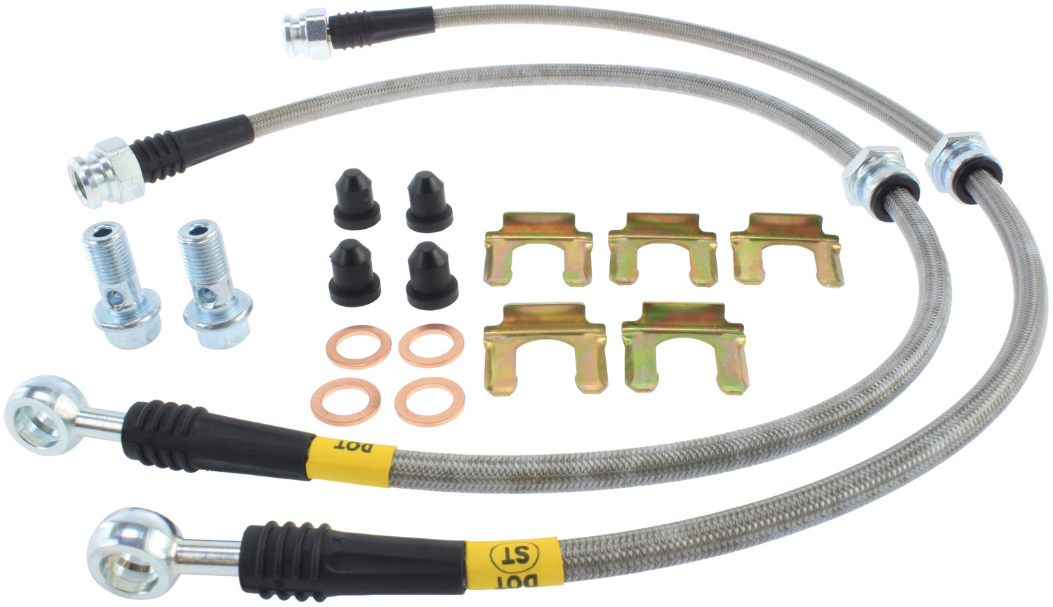 StopTech 950.46005 Stainless Steel Hose Set Fits 02-07 Lancer