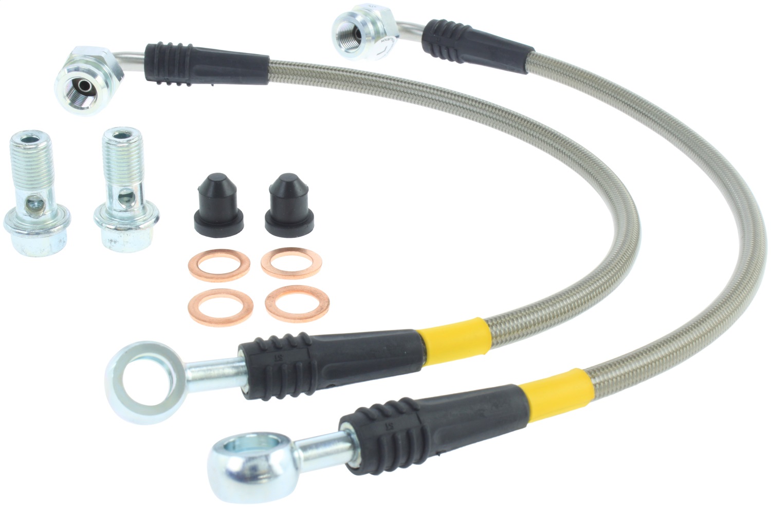StopTech 950.46504 Stainless Steel Hose Set Fits 03-06 Lancer