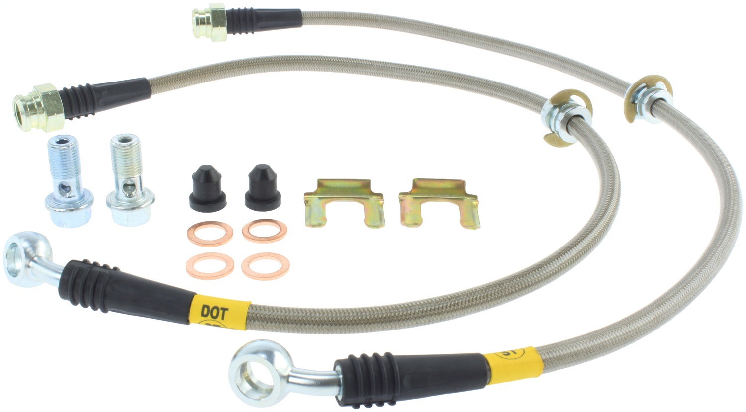 StopTech 950.47503 Stainless Steel Hose Set Fits 90-02 Forester Impreza Legacy