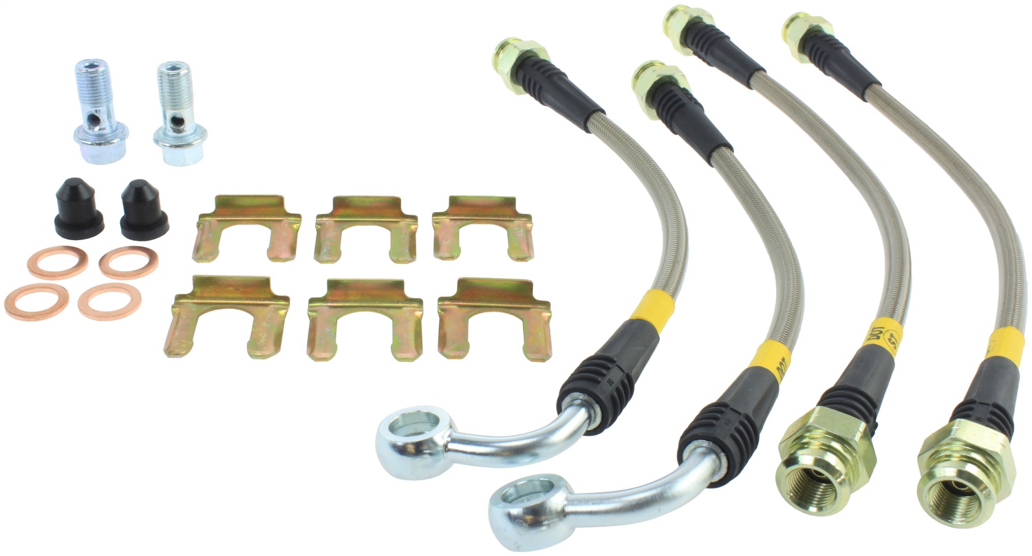 StopTech 950.47505 Stainless Steel Hose Set Fits 00-09 Baja Legacy