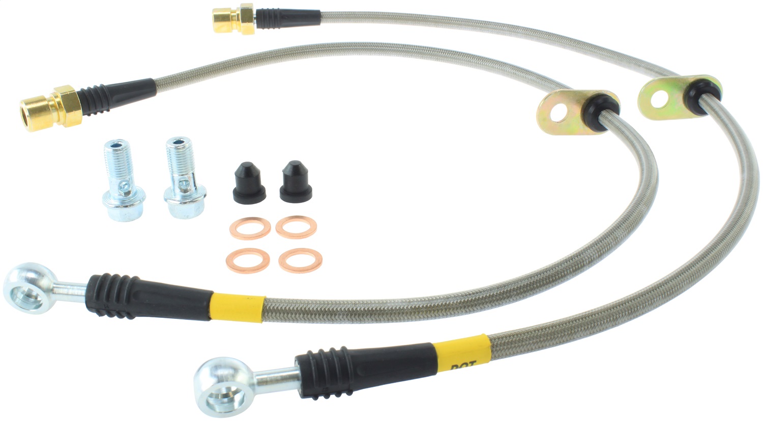 StopTech 950.62509 Stainless Steel Hose Set Fits 10-15 Camaro