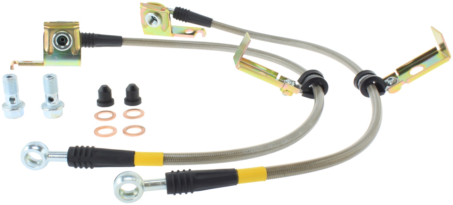 StopTech 950.63504 Stainless Steel Hose Set Fits 92-00 Viper