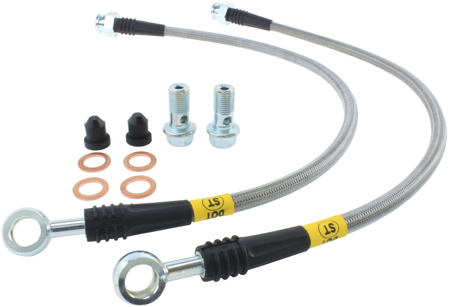 StopTech 950.66509 Stainless Steel Hose Set Fits Sierra 1500 Silverado 1500