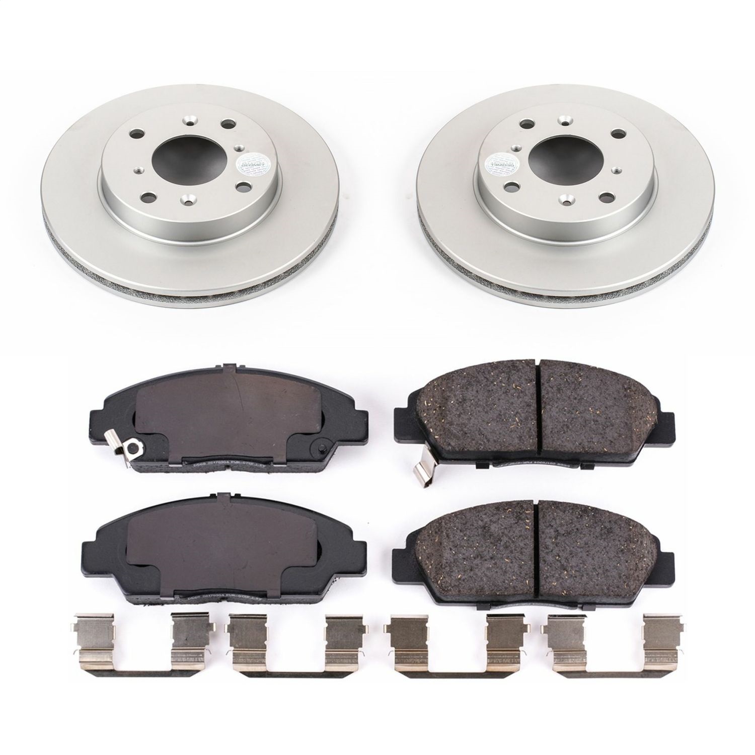 Power Stop - CRK1033 - Front - Disc Brake Pad and Rotor Kit