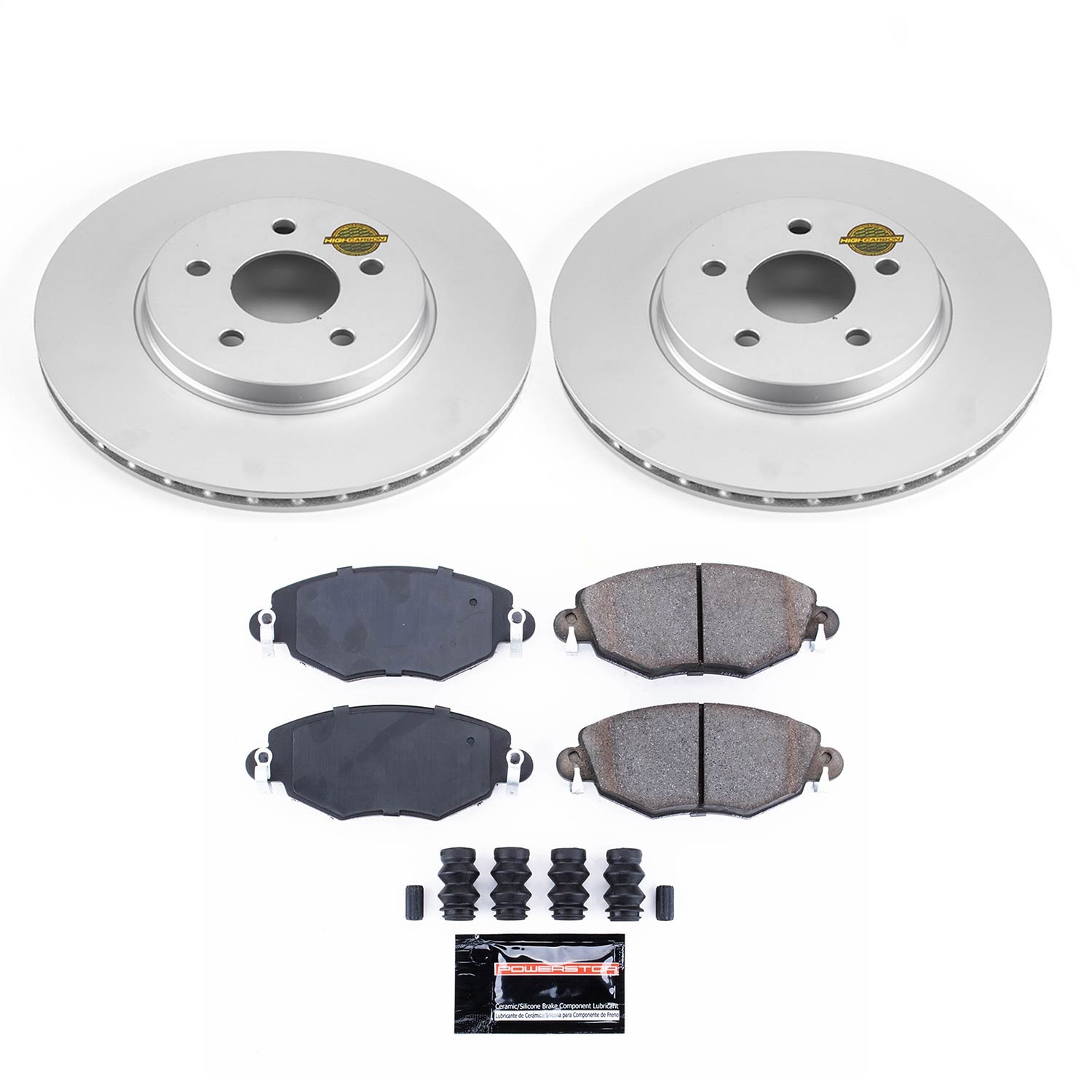 Power Stop - CRK1373 - Front - Disc Brake Pad and Rotor Kit