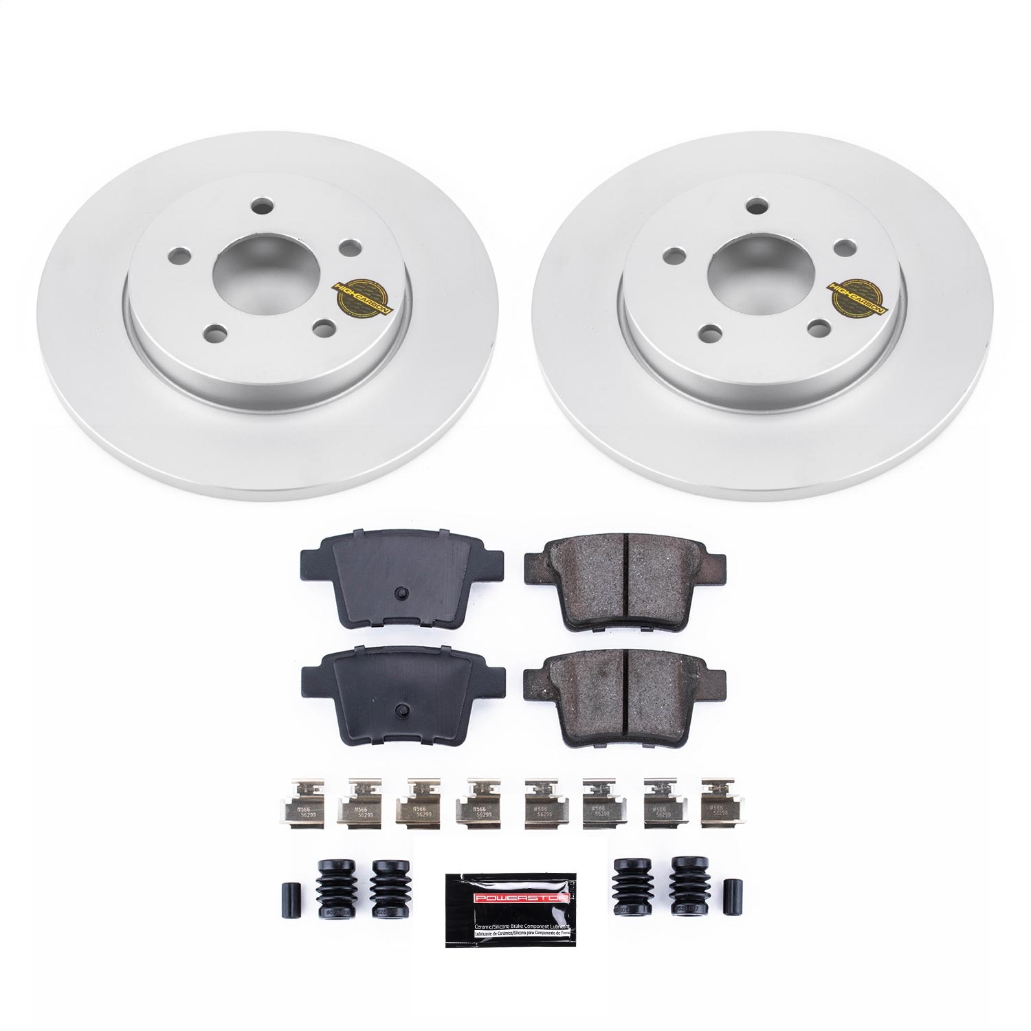 Power Stop - CRK1379 - Rear - Disc Brake Pad and Rotor Kit
