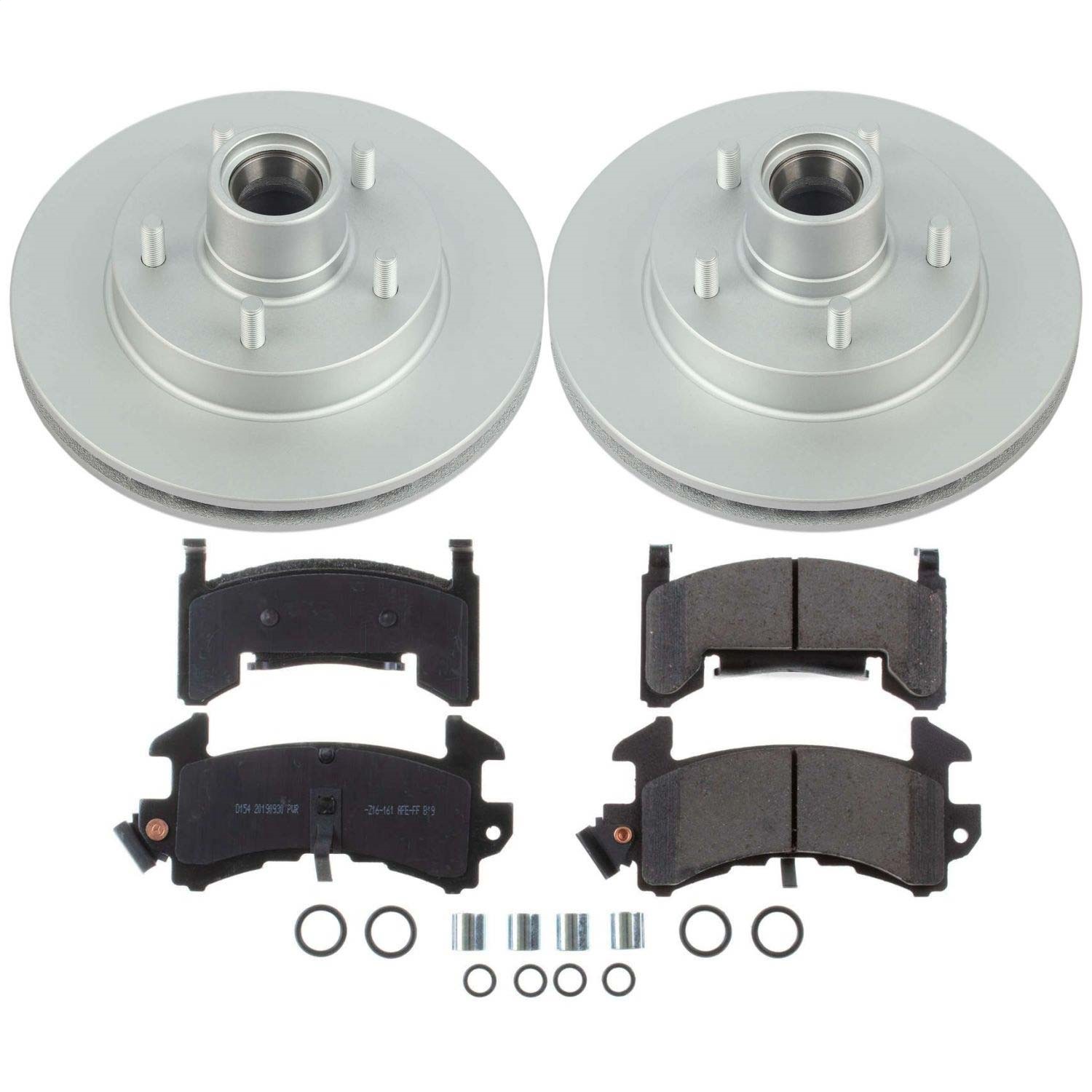 Power Stop - CRK1482 - Front - Disc Brake Pad and Rotor Kit