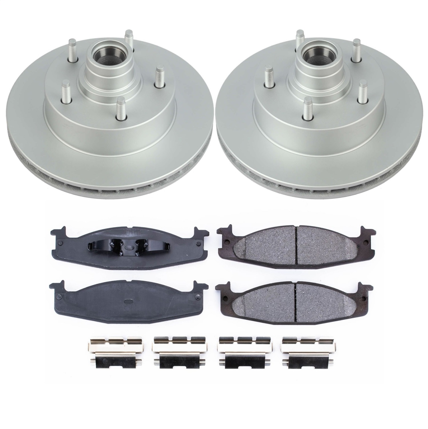 Power Stop - CRK1831 - Front - Disc Brake Pad and Rotor Kit