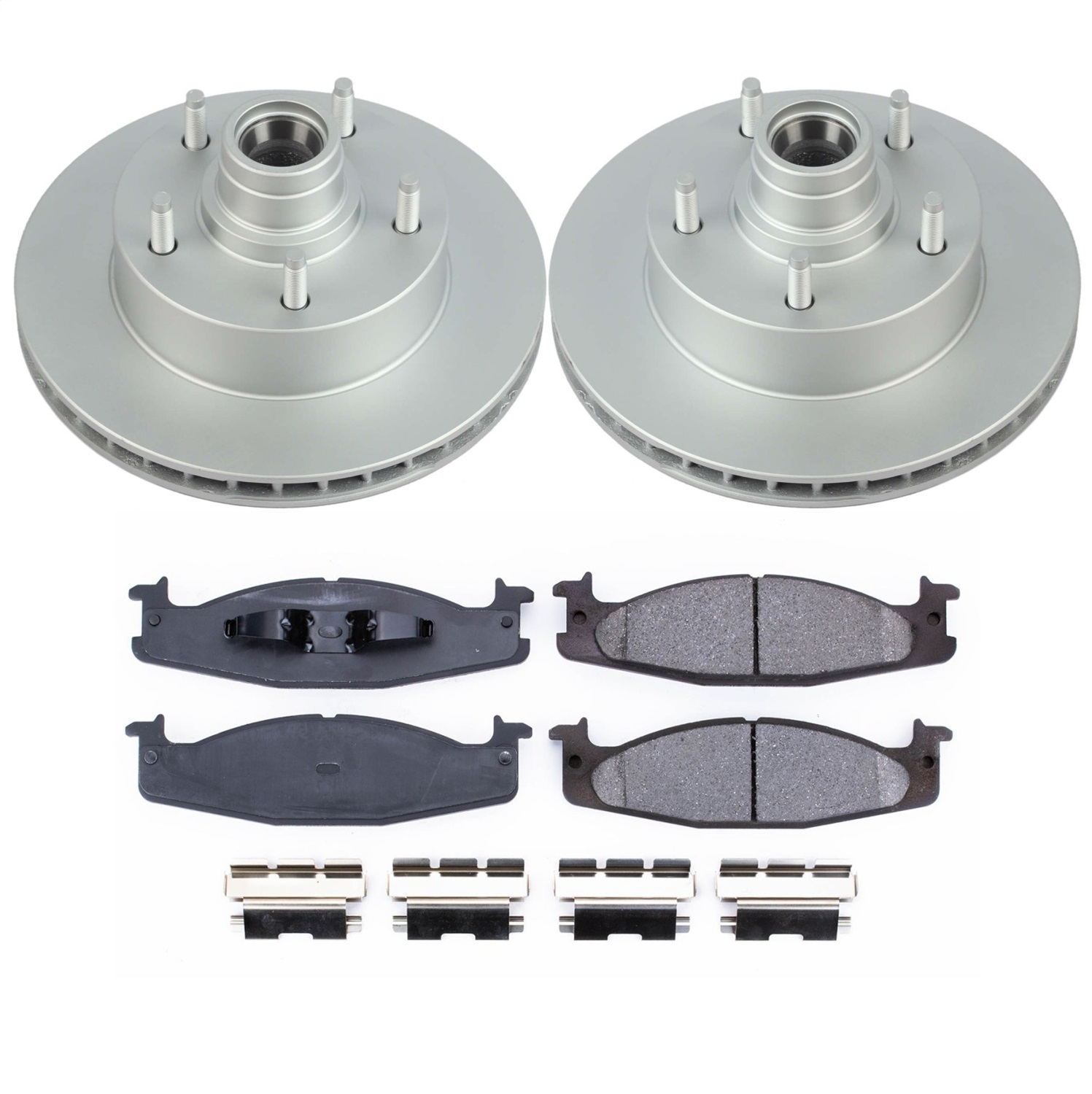 Power Stop - CRK1832 - Front - Disc Brake Pad and Rotor Kit