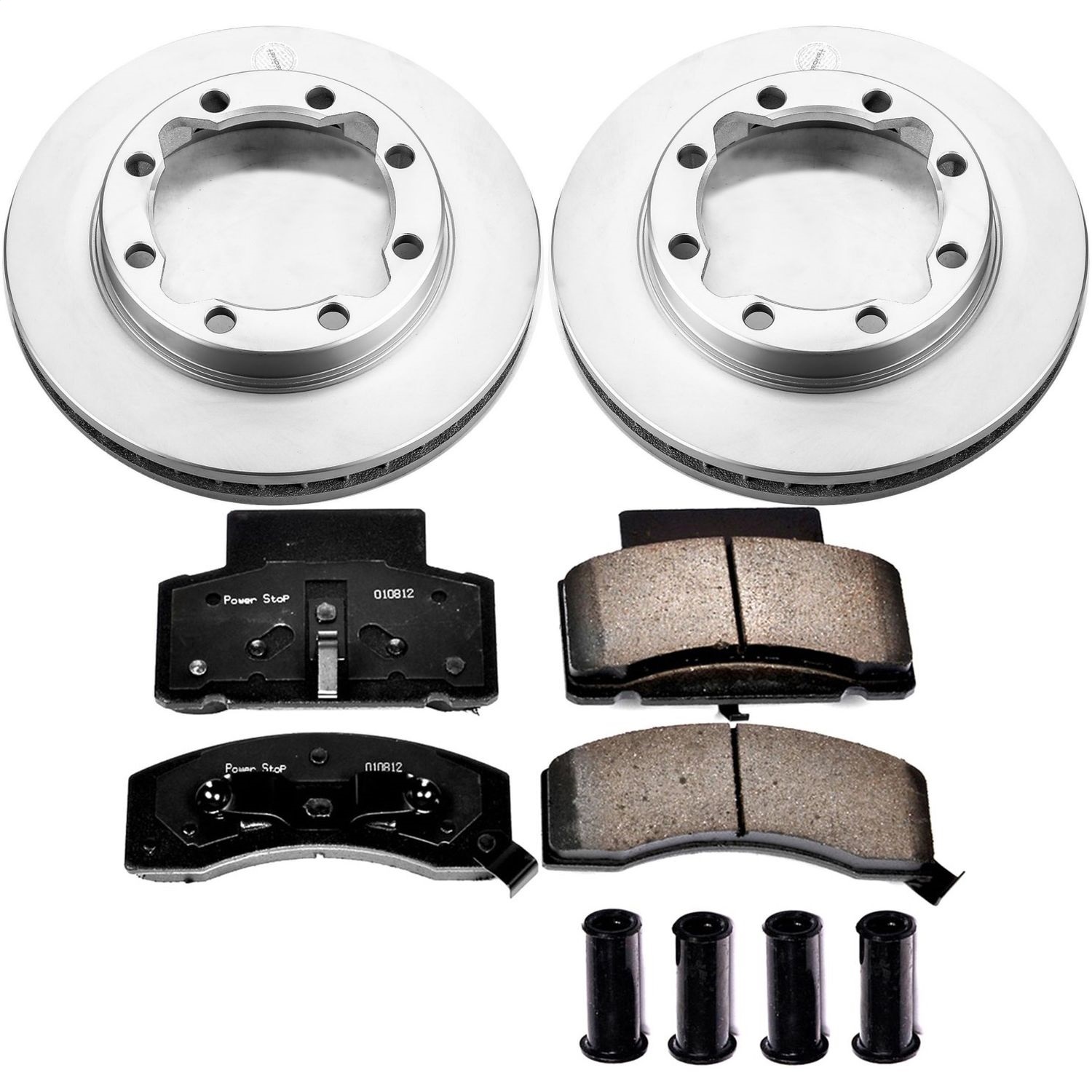Power Stop - CRK1992 - Front - Disc Brake Pad and Rotor Kit