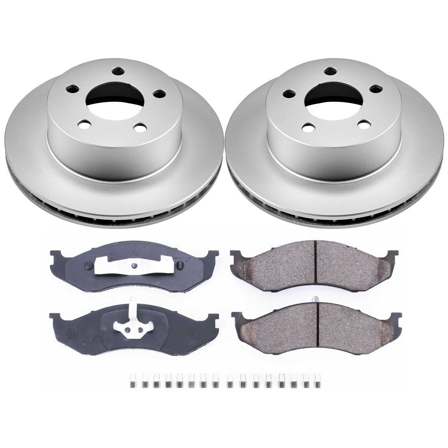 Power Stop - CRK2119 - Front - Disc Brake Pad and Rotor Kit