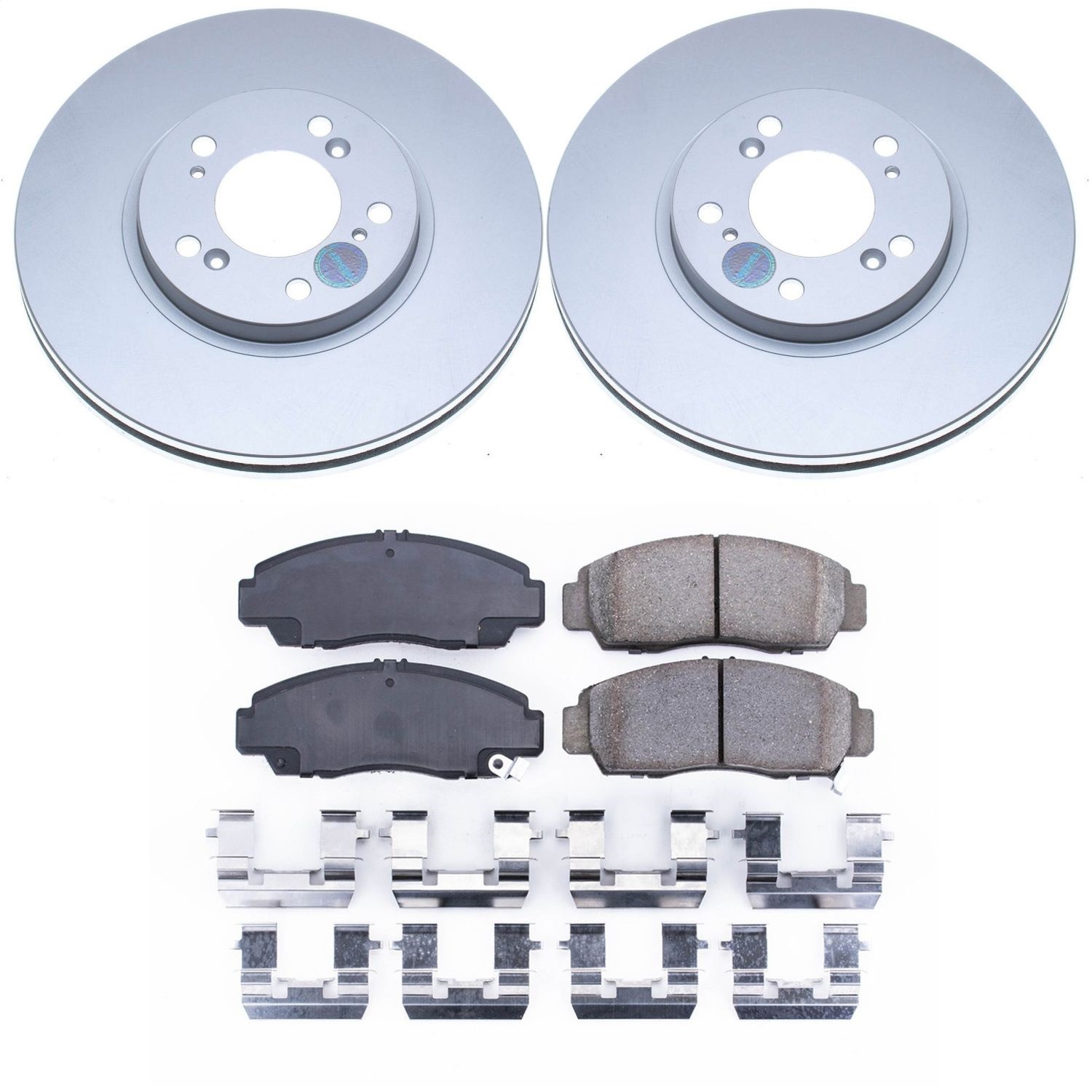 Power Stop - CRK2309 - Front - Disc Brake Pad and Rotor Kit