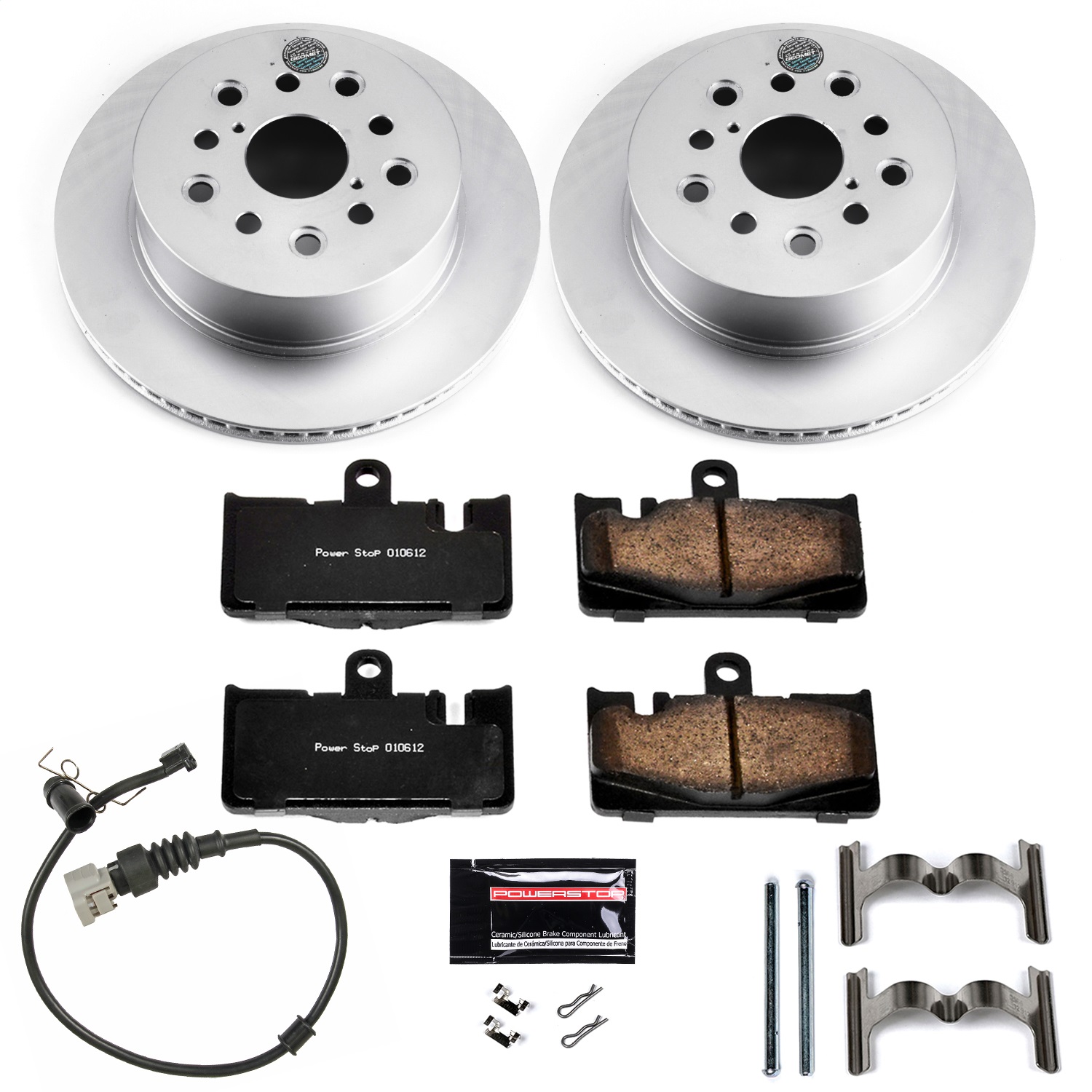Power Stop - CRK2329 - Rear - Disc Brake Pad and Rotor Kit