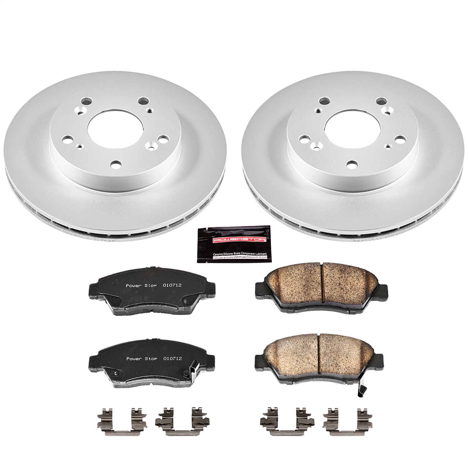 Power Stop - CRK2386 - Front - Disc Brake Pad and Rotor Kit