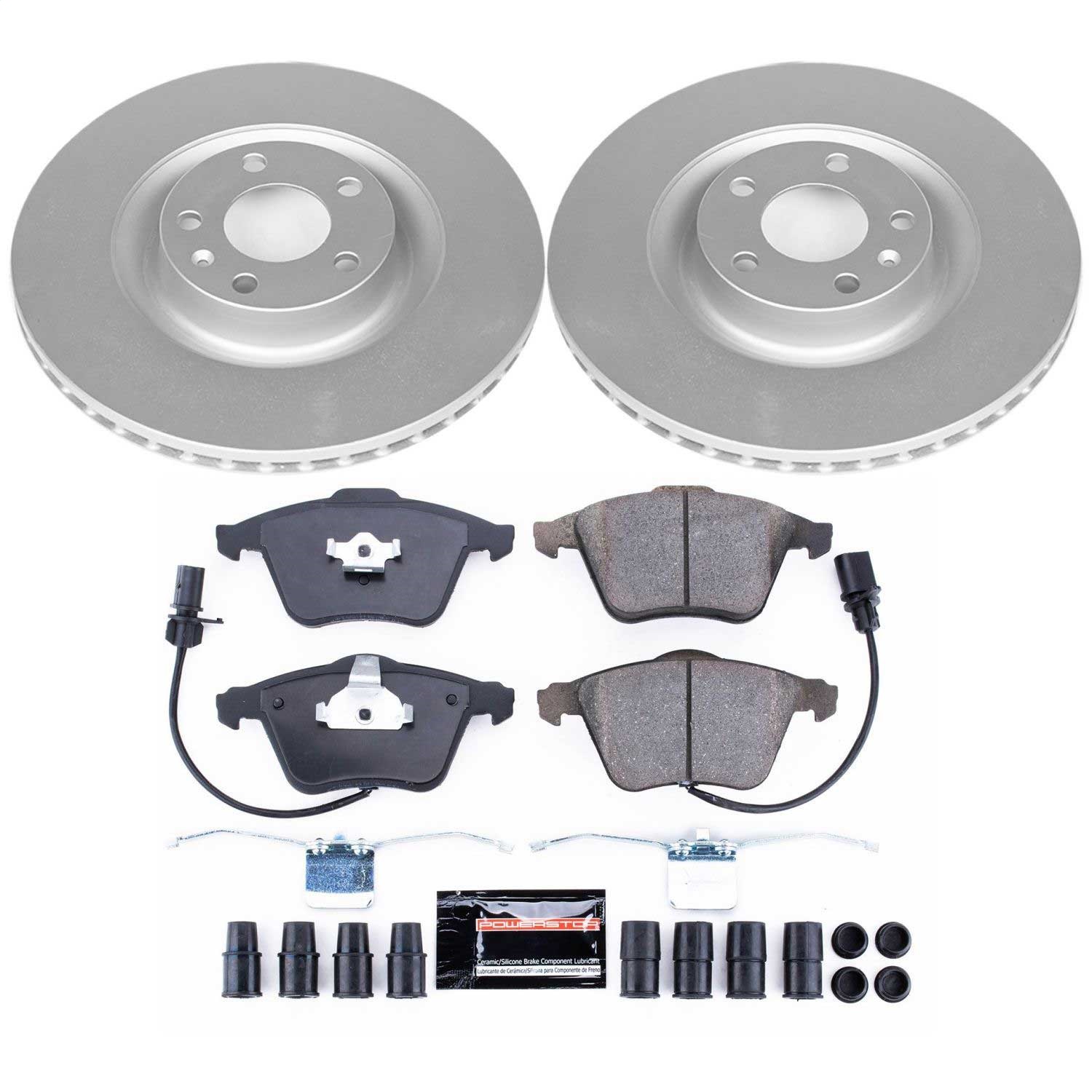 Power Stop - CRK2934 - Front - Disc Brake Pad and Rotor Kit