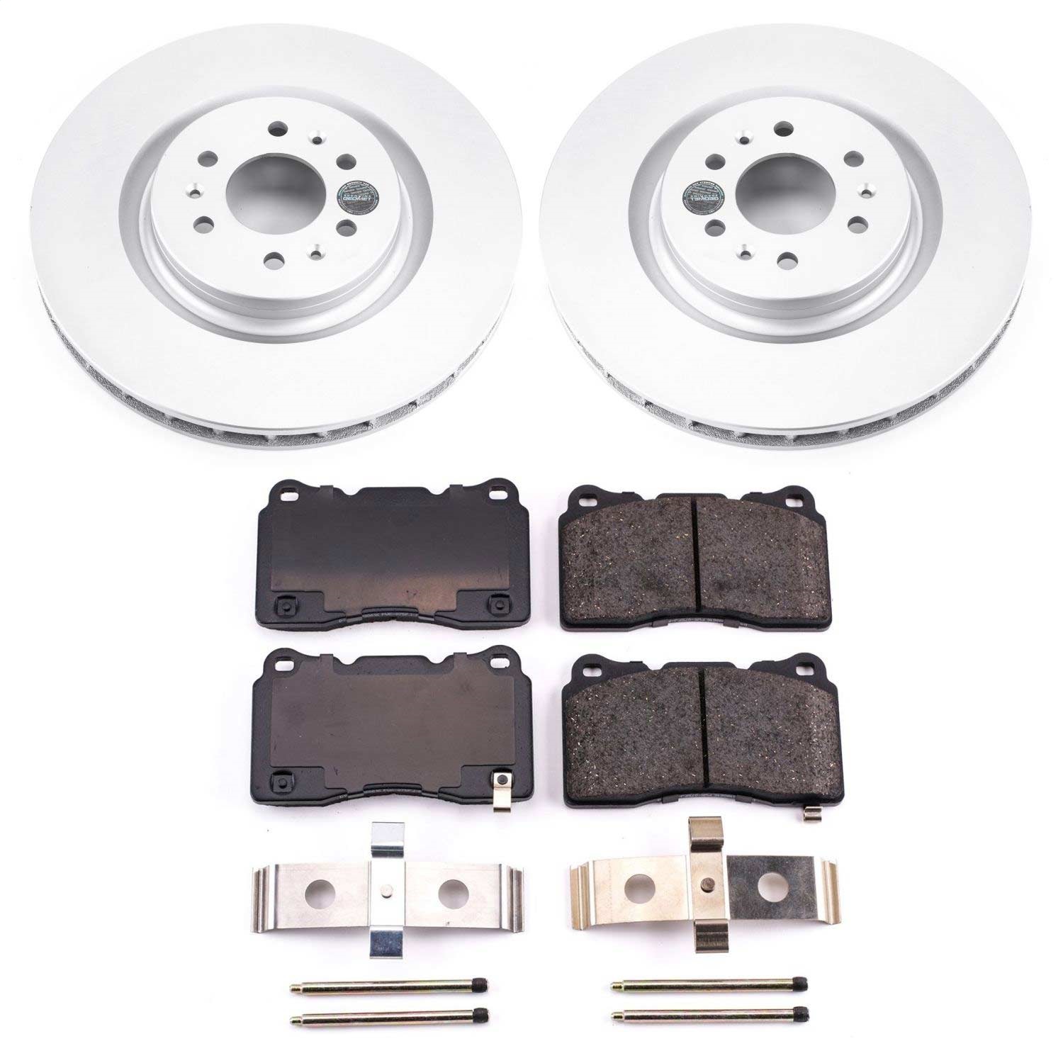 Power Stop - CRK2944 - Front - Disc Brake Pad and Rotor Kit