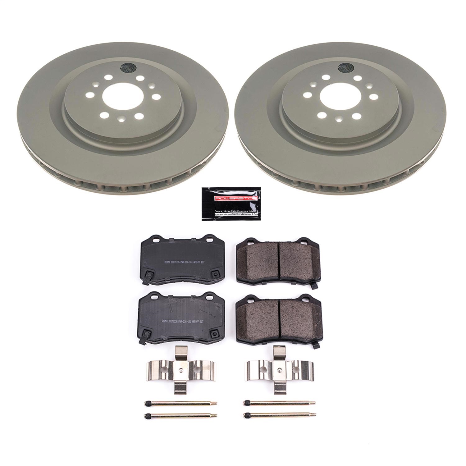Power Stop - CRK2945 - Rear - Disc Brake Pad and Rotor Kit