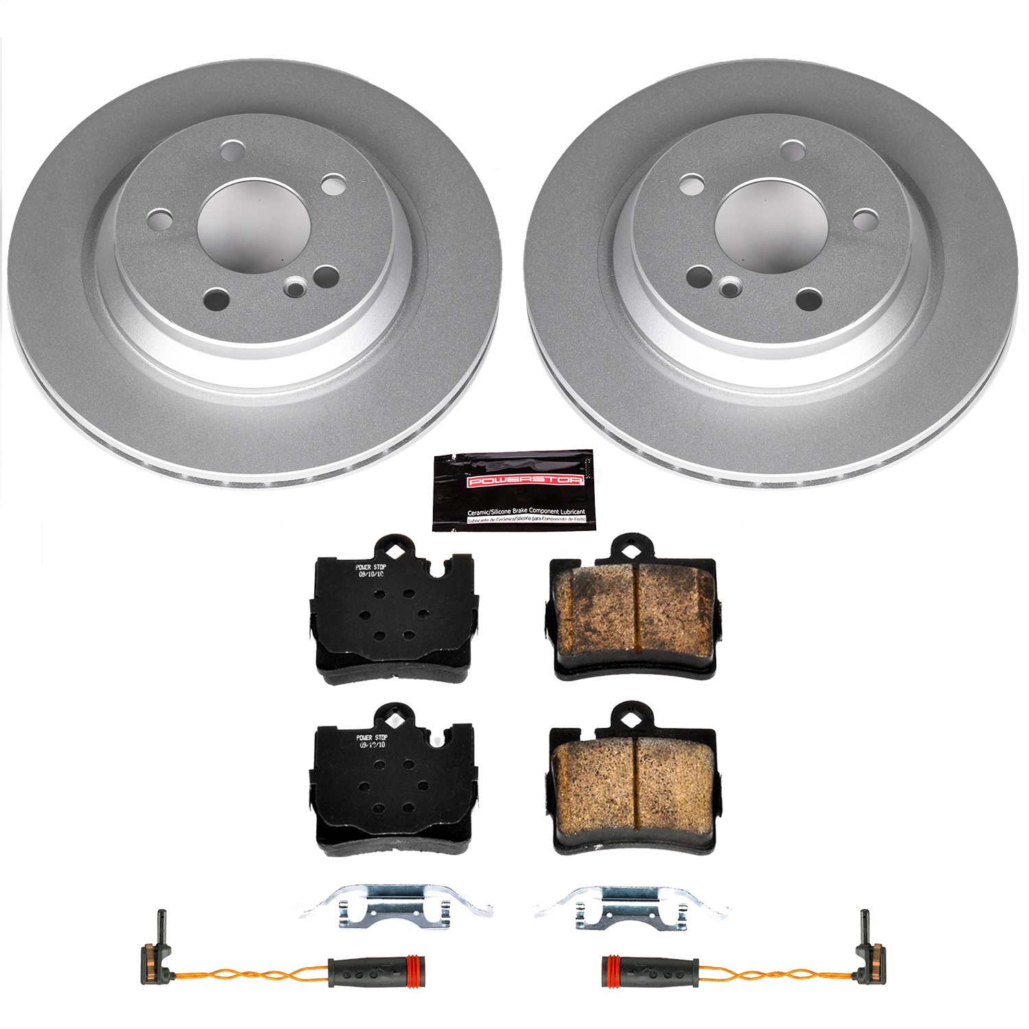 Power Stop - CRK2997 - Rear - Disc Brake Pad and Rotor Kit