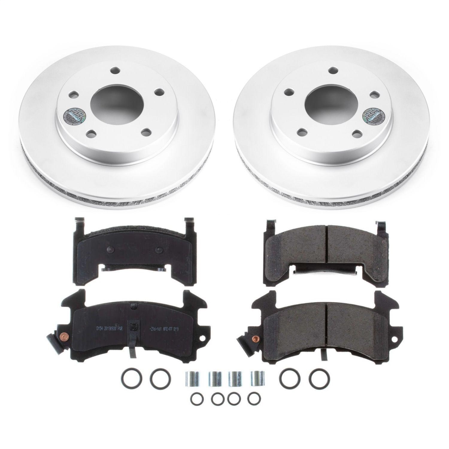 Power Stop - CRK3003 - Rear - Disc Brake Pad and Rotor Kit