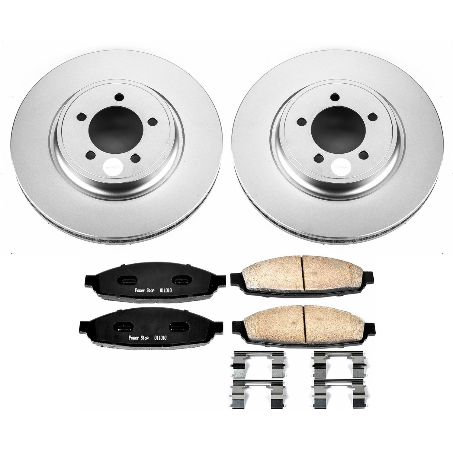 Power Stop - CRK3024 - Front - Disc Brake Pad and Rotor Kit