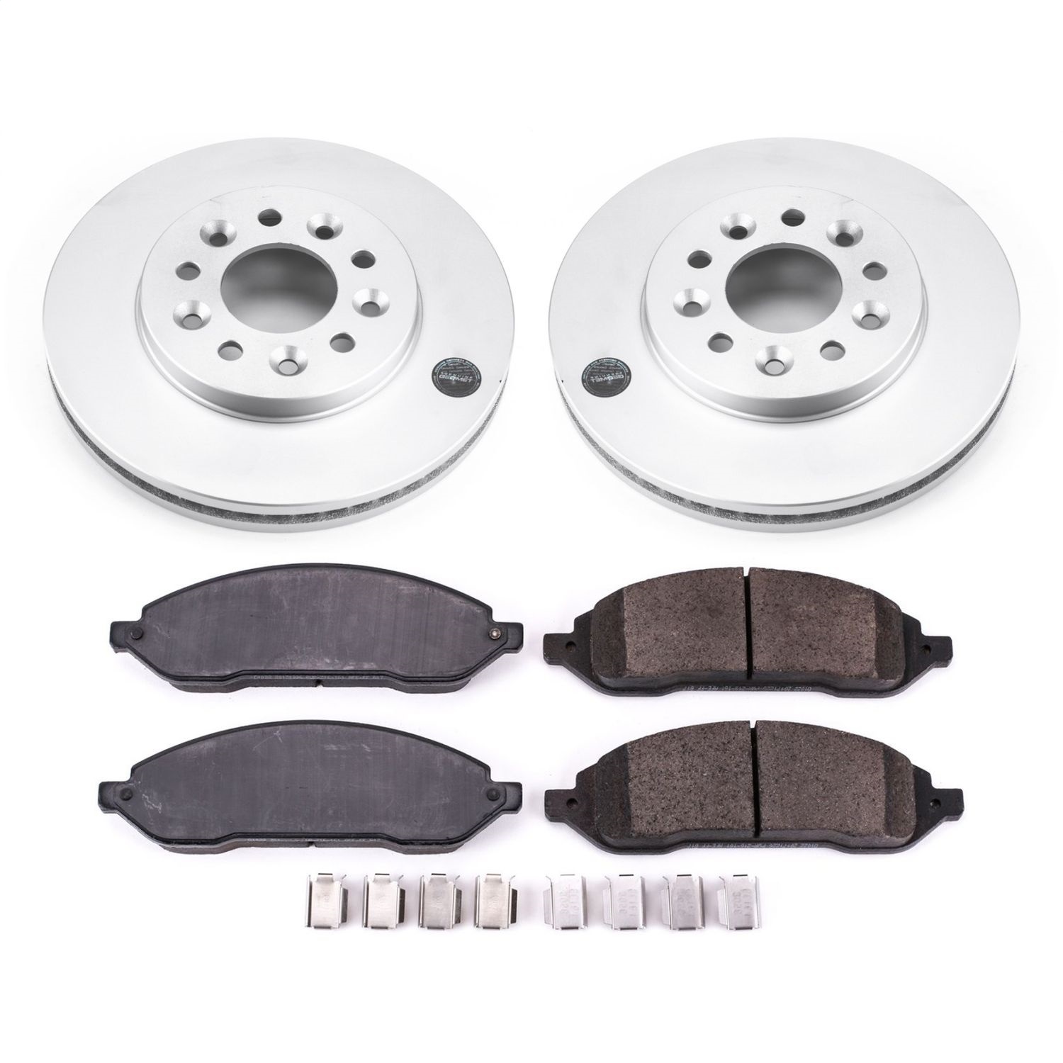 Power Stop - CRK3051 - Front - Disc Brake Pad and Rotor Kit
