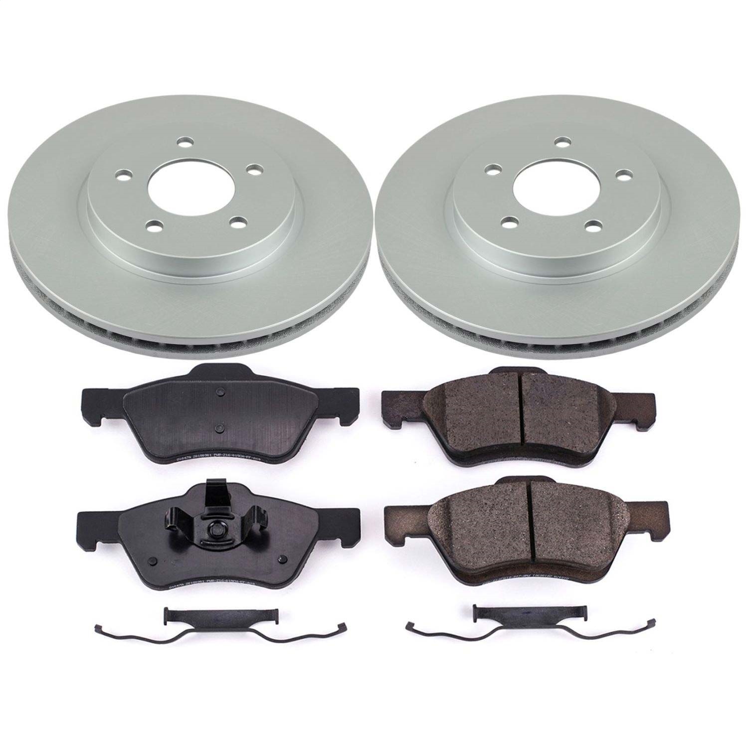 Power Stop - CRK4581 - Front - Disc Brake Pad and Rotor Kit