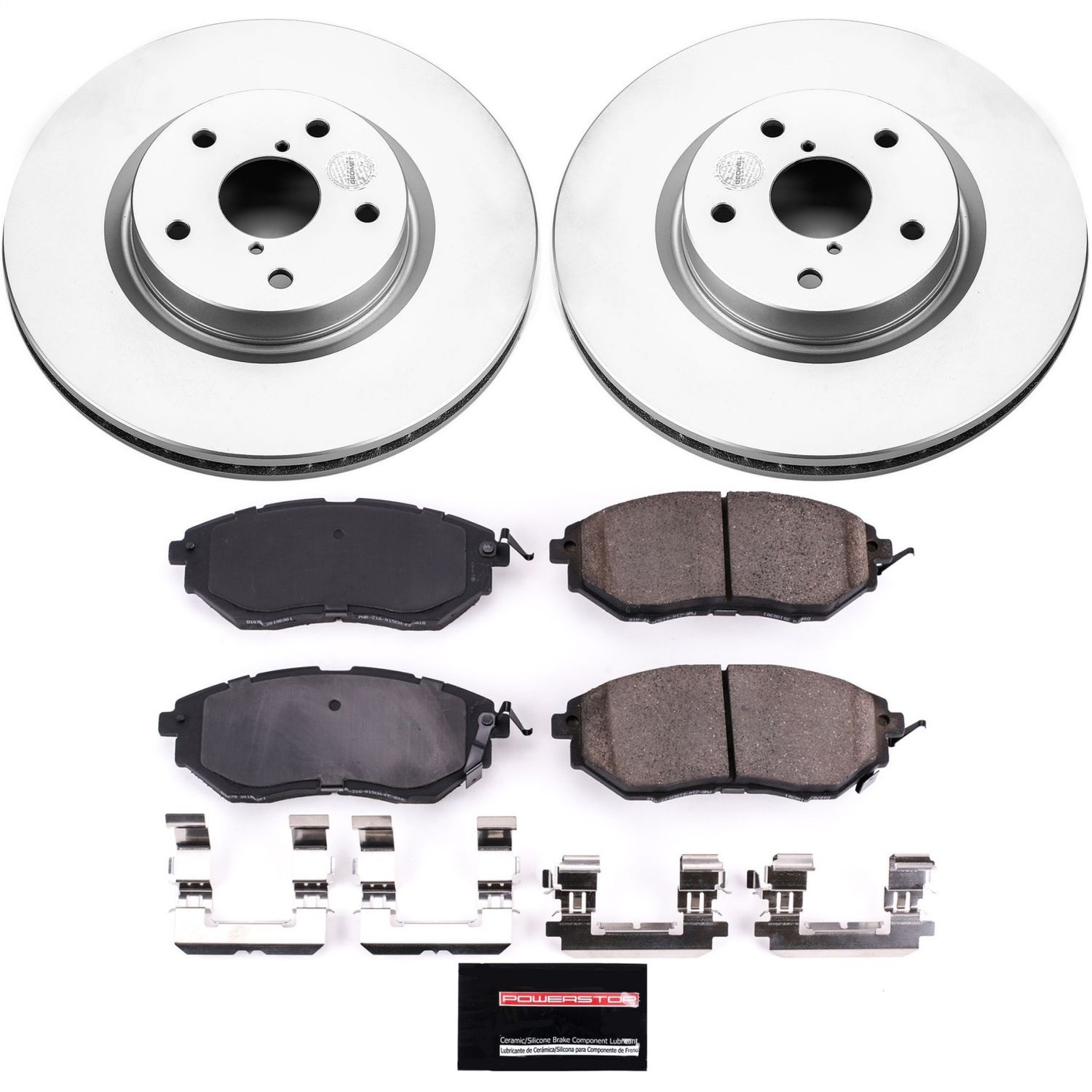 Power Stop - CRK4603 - Front - Disc Brake Pad and Rotor Kit