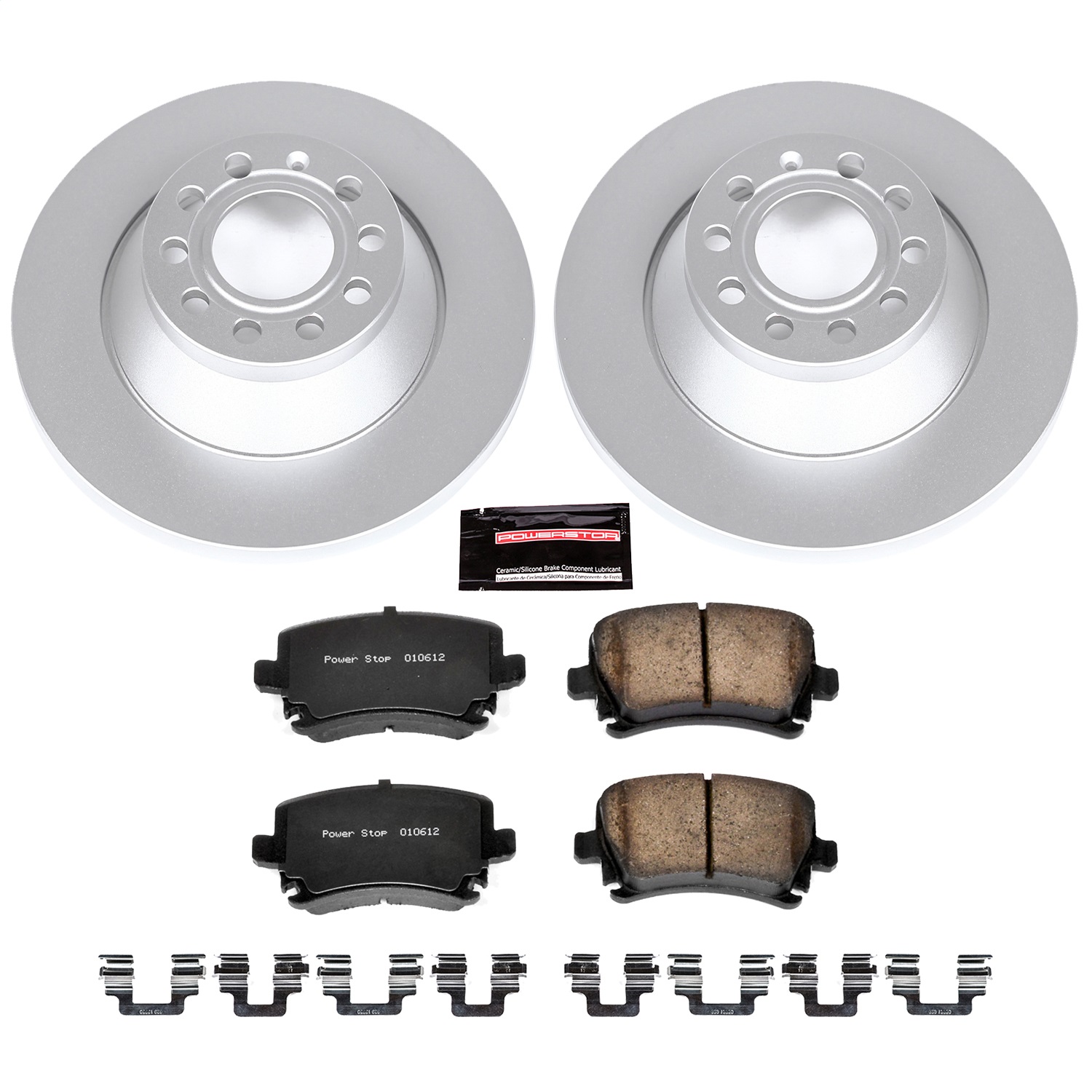 Power Stop - CRK4625 - Rear - Disc Brake Pad and Rotor Kit