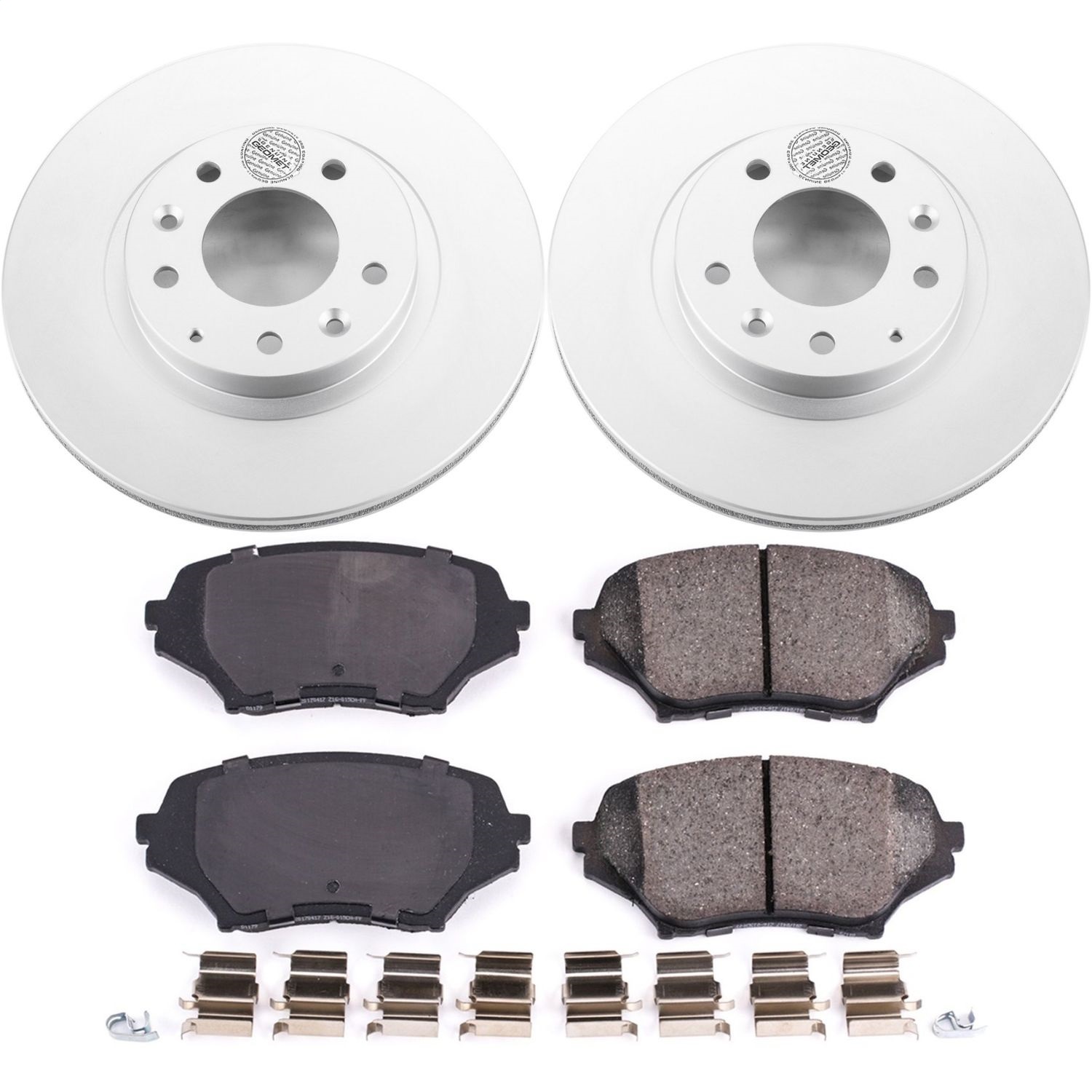 Power Stop - CRK4659 - Front - Disc Brake Pad and Rotor Kit