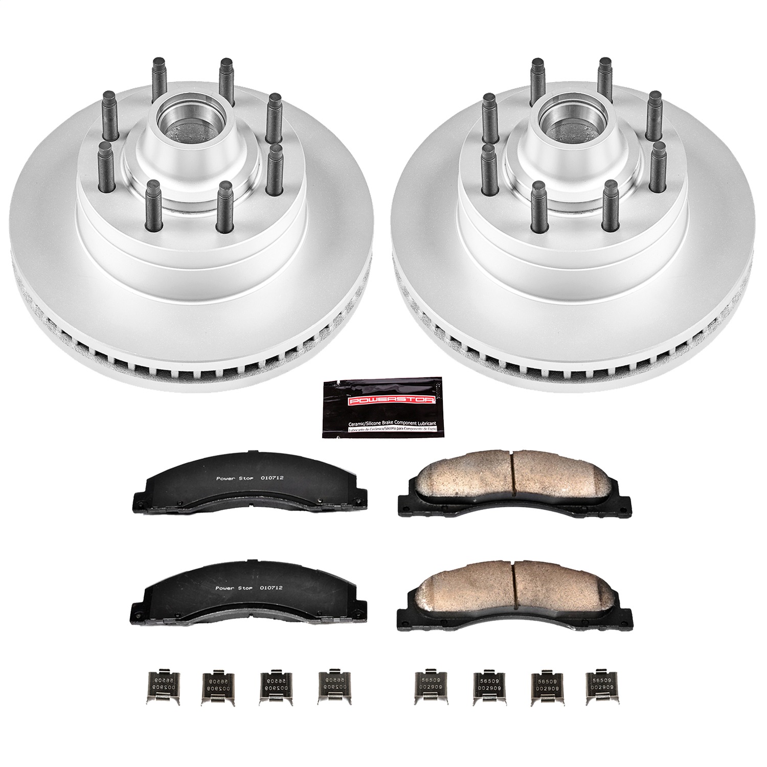 Power Stop - CRK4716 - Front - Disc Brake Pad and Rotor Kit