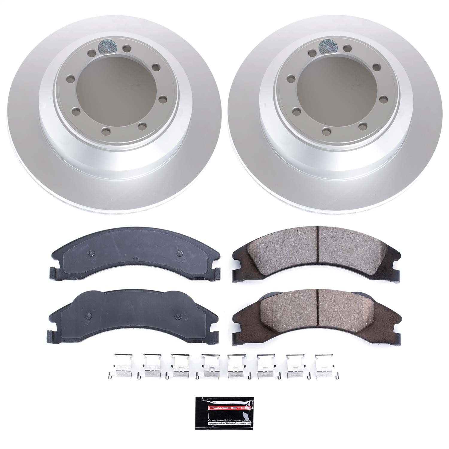 Power Stop - CRK4719 - Rear - Disc Brake Pad and Rotor Kit