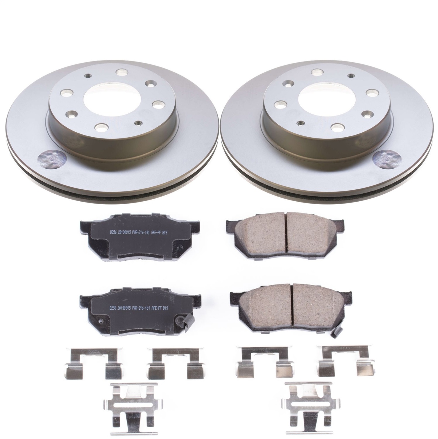 Power Stop - CRK4795 - Front - Disc Brake Pad and Rotor Kit
