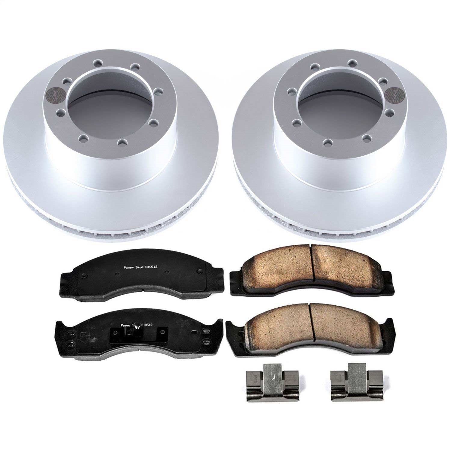 Power Stop - CRK4912 - Rear - Disc Brake Pad and Rotor Kit