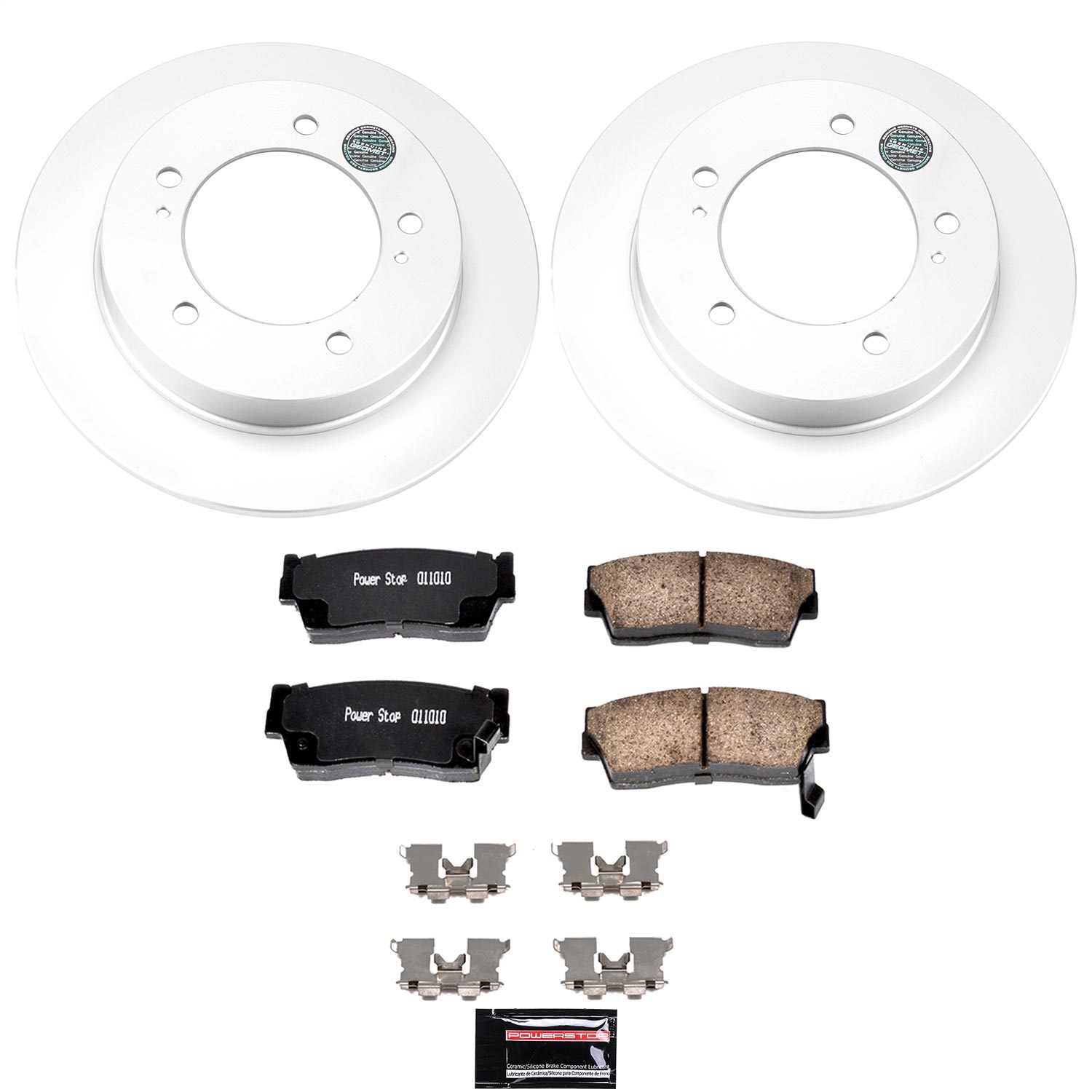 Power Stop - CRK4919 - Front - Disc Brake Pad and Rotor Kit
