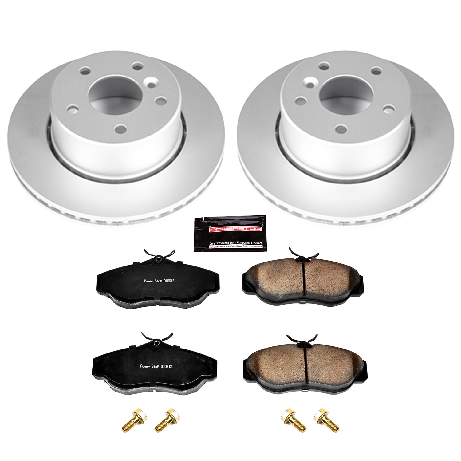 Power Stop - CRK5106 - Front - Disc Brake Pad and Rotor Kit