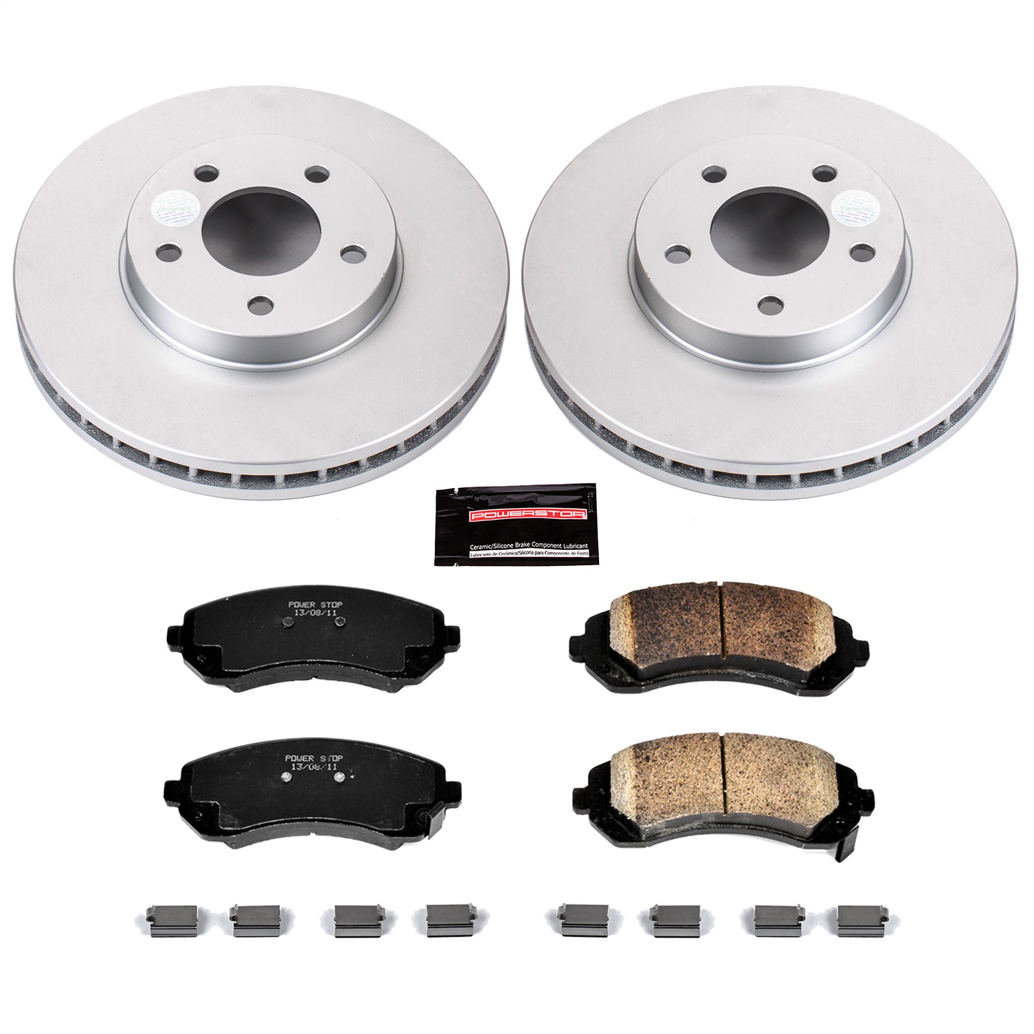 Power Stop - CRK5234 - Front - Disc Brake Pad and Rotor Kit
