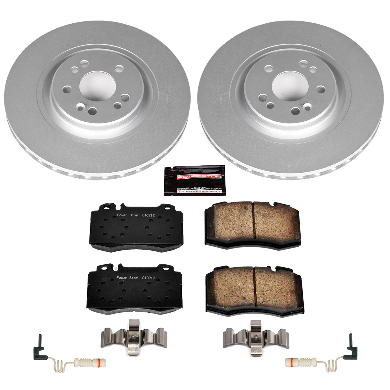 Power Stop - CRK5236 - Front - Disc Brake Pad and Rotor Kit