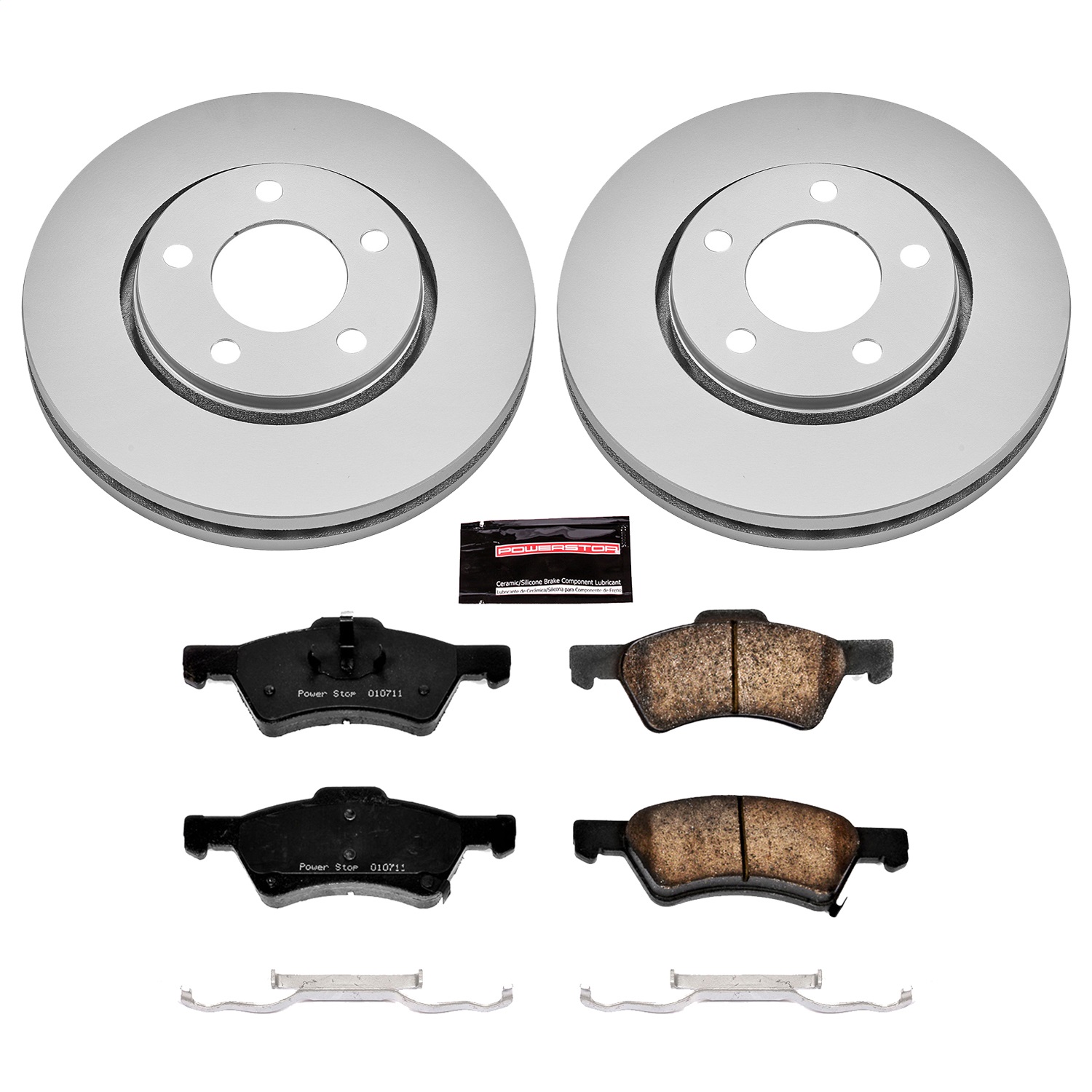 Power Stop - CRK5246 - Front - Disc Brake Pad and Rotor Kit