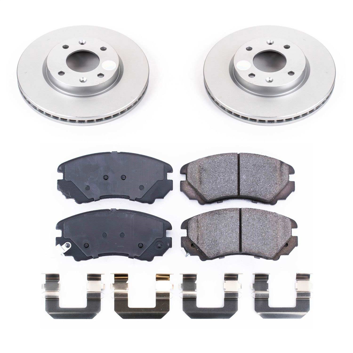 Power Stop - CRK5290 - Front - Disc Brake Pad and Rotor Kit