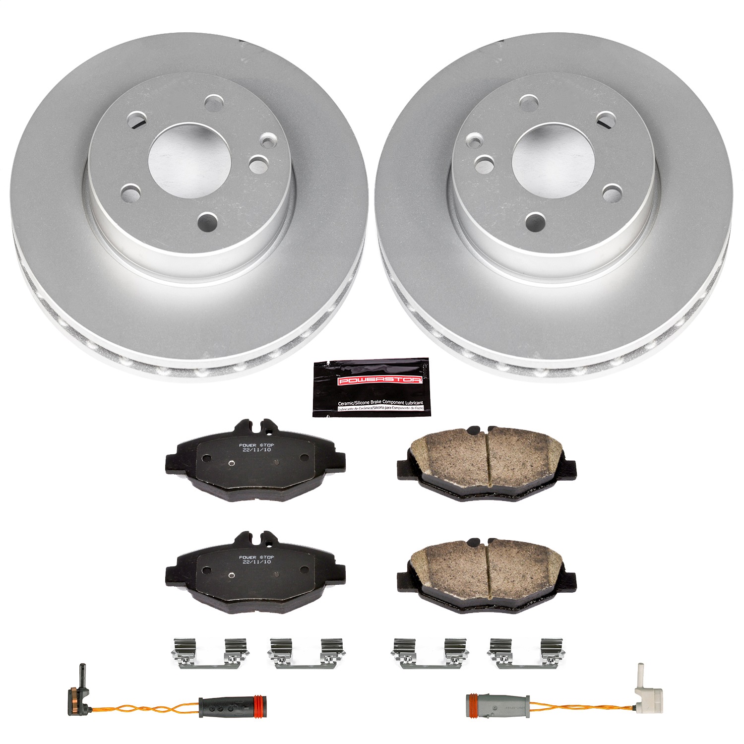 Power Stop - CRK5325 - Front - Disc Brake Pad and Rotor Kit