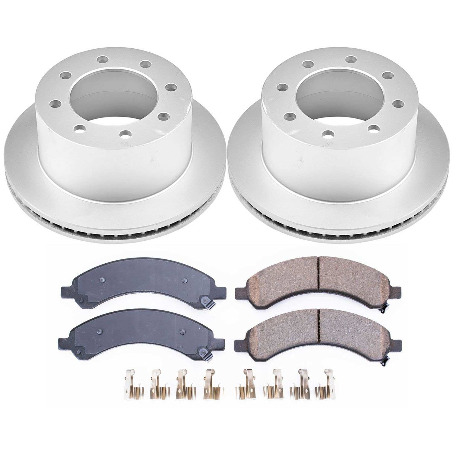 Power Stop - CRK5328 - Rear - Disc Brake Pad and Rotor Kit