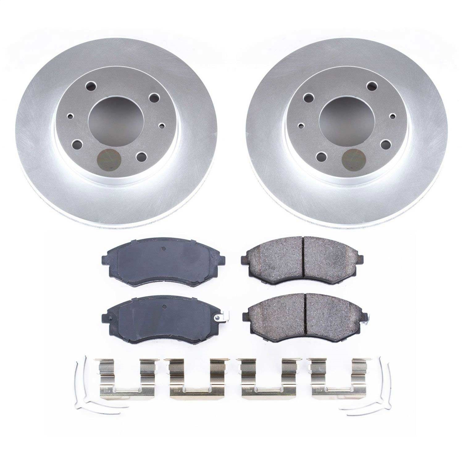 Power Stop - CRK5372 - Front - Disc Brake Pad and Rotor Kit